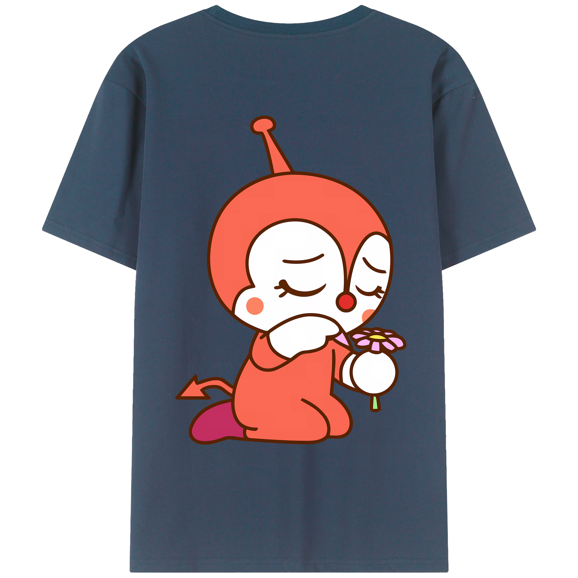 （画像用） アンパンマン Anpanman レディース半袖Tシャツ(バックプリント)