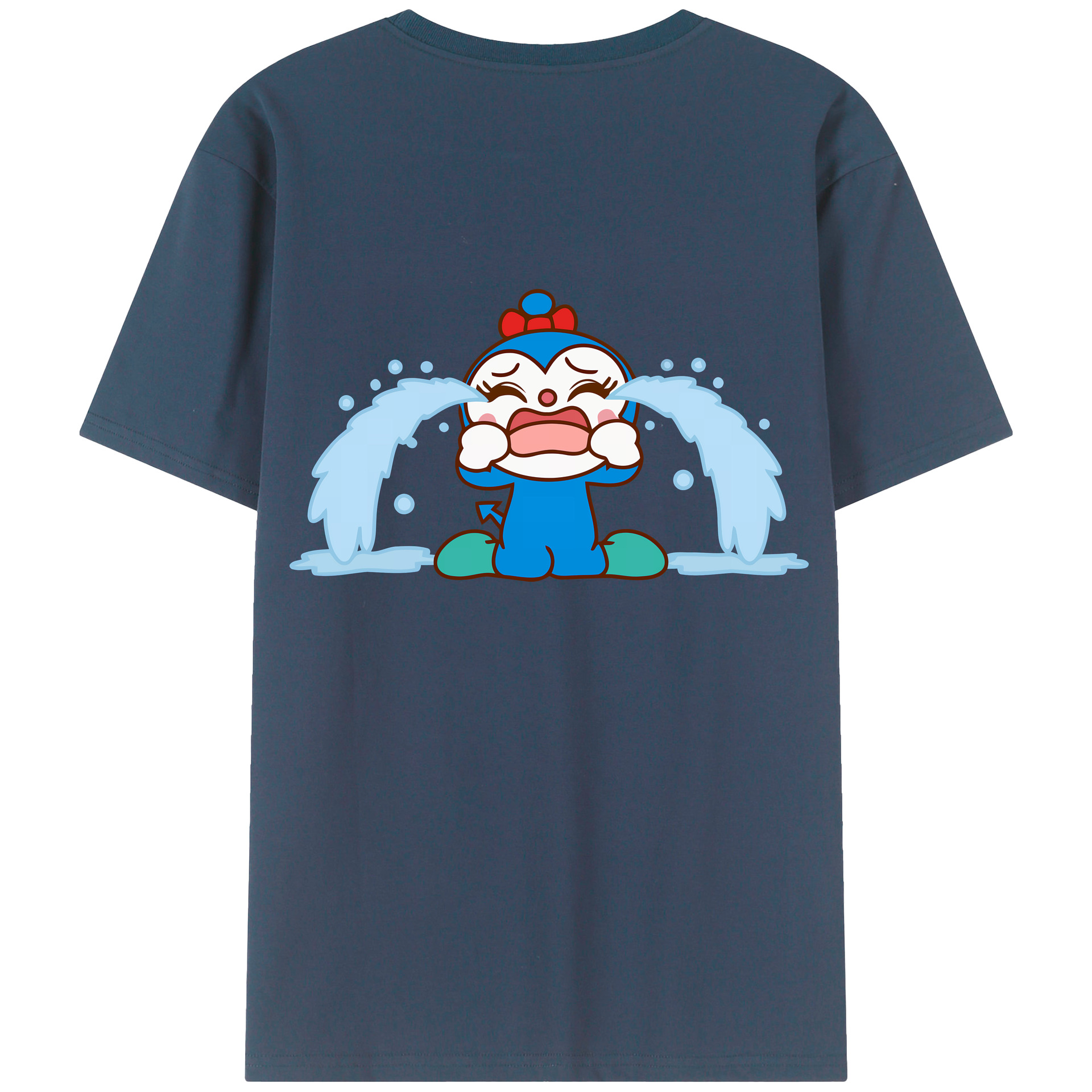 （画像用） アンパンマン Anpanman レディース半袖Tシャツ(バックプリント)