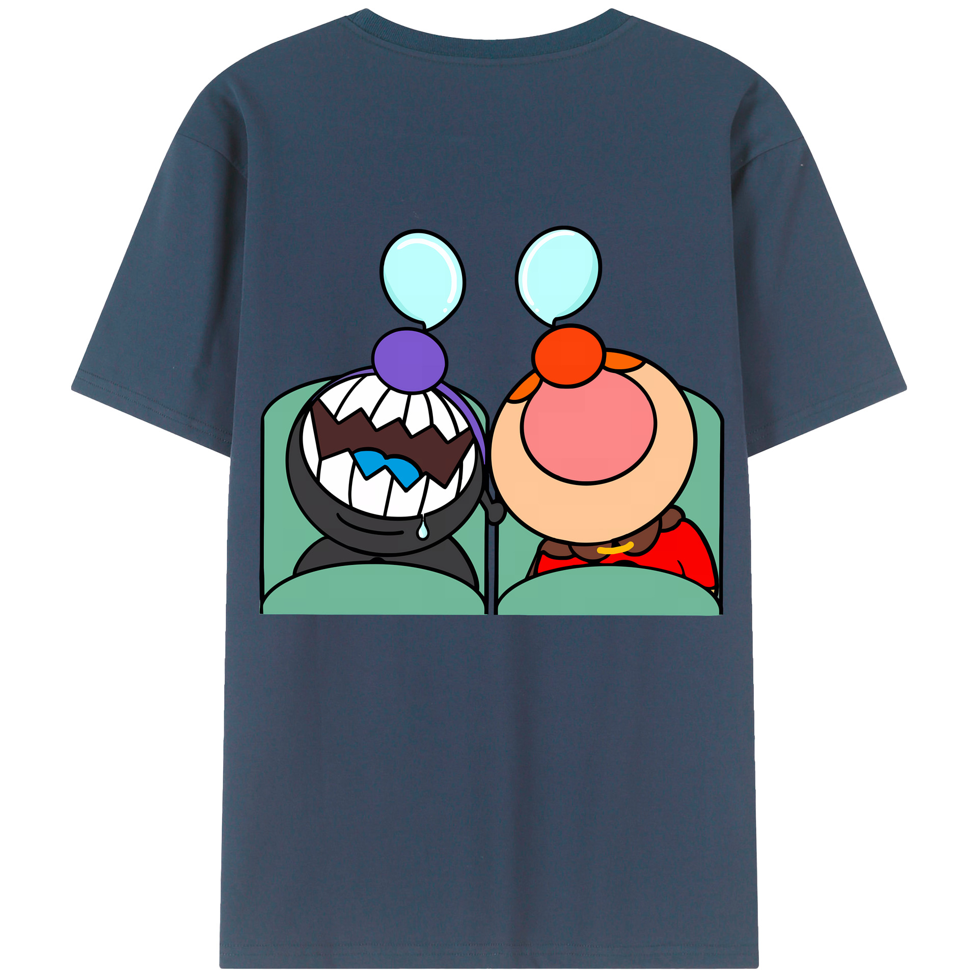 （画像用） アンパンマン Anpanman レディース半袖Tシャツ(バックプリント)