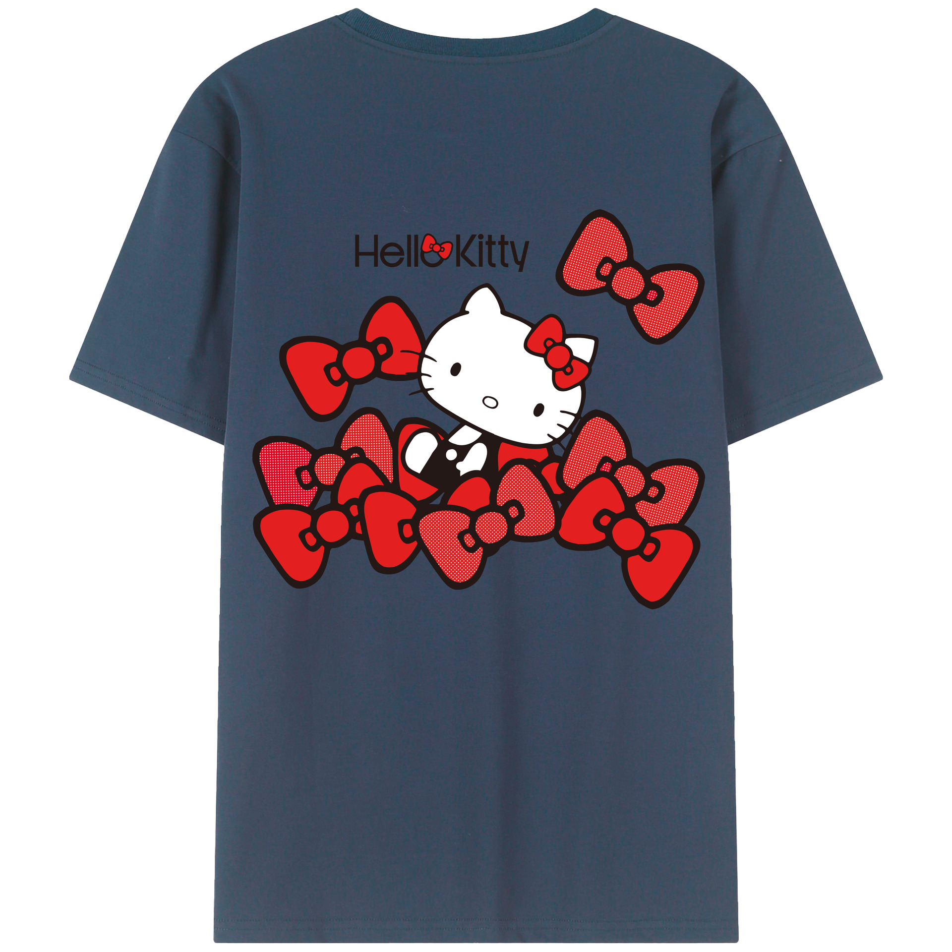（画像用） アンパンマン Anpanman レディース半袖Tシャツ(バックプリント)