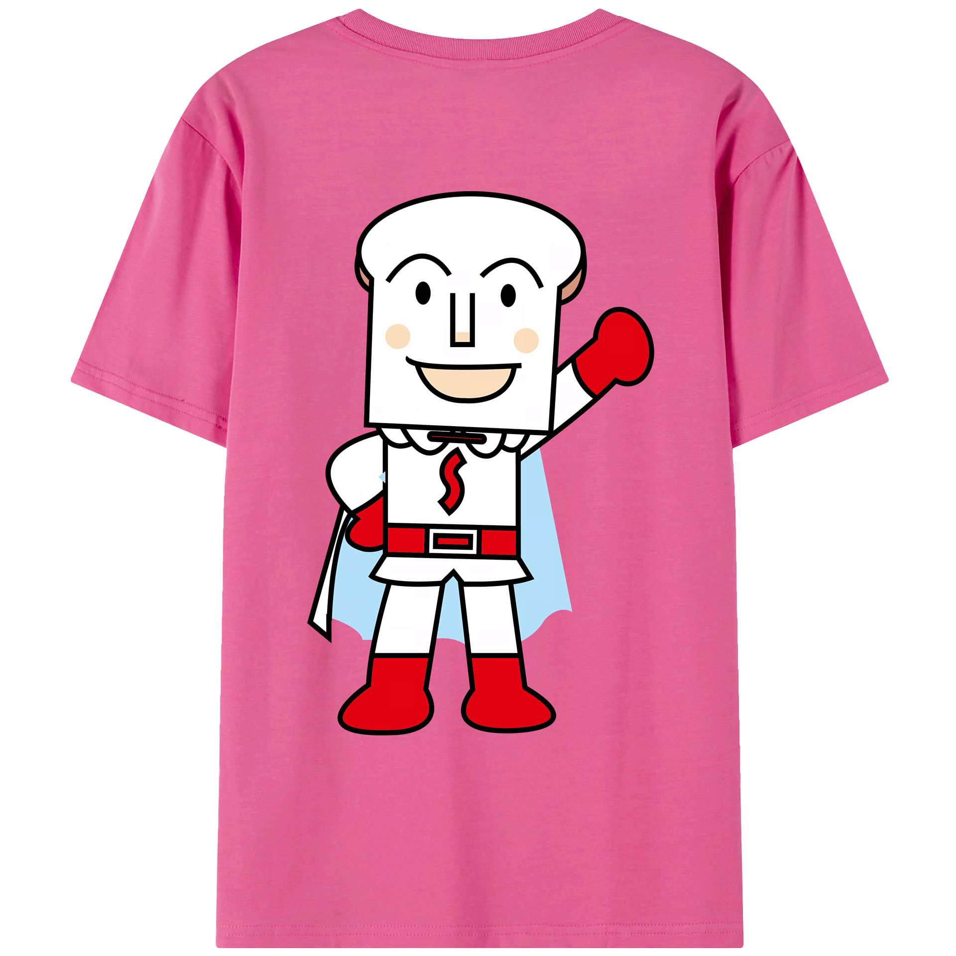 （画像用） アンパンマン Anpanman レディース半袖Tシャツ(バックプリント)