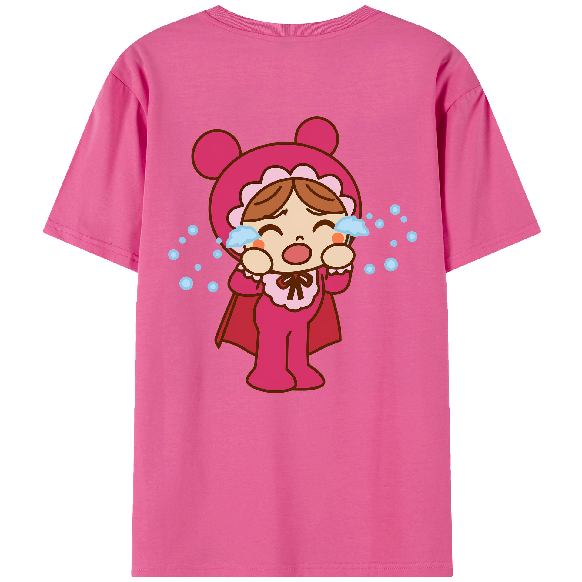 （画像用） アンパンマン Anpanman レディース半袖Tシャツ(バックプリント)