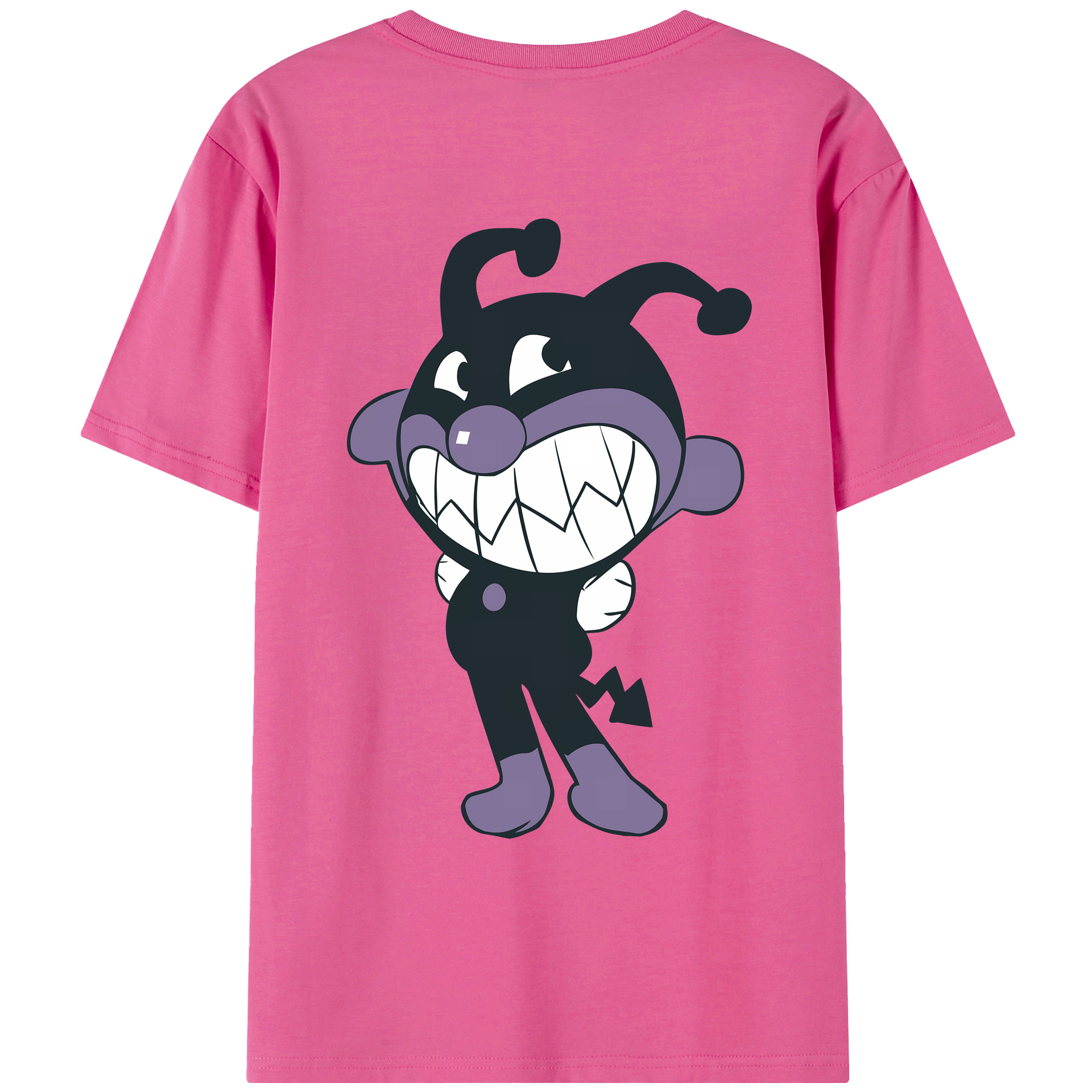 （画像用） アンパンマン Anpanman レディース半袖Tシャツ(バックプリント)