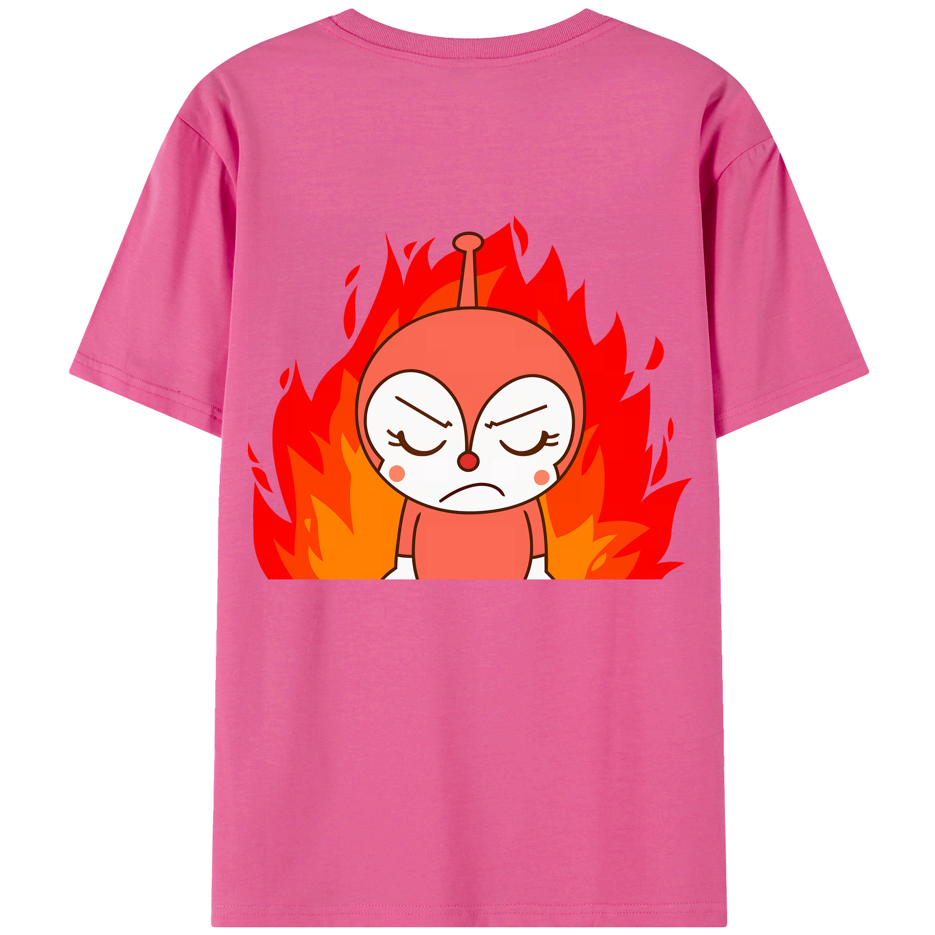 アンパンマン Anpanman レディース半袖Tシャツ(バックプリント)