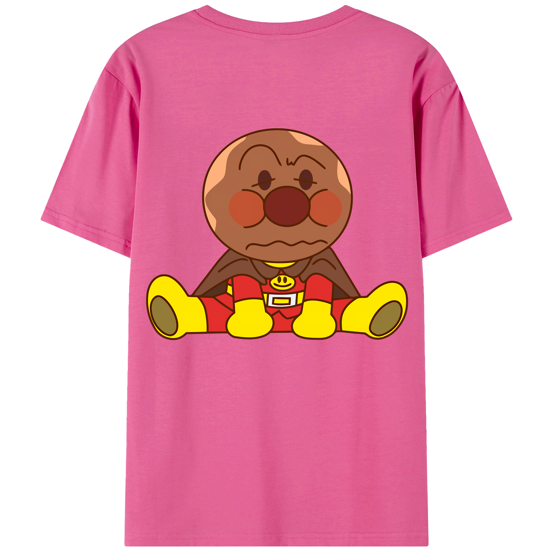 （画像用） アンパンマン Anpanman レディース半袖Tシャツ(バックプリント)
