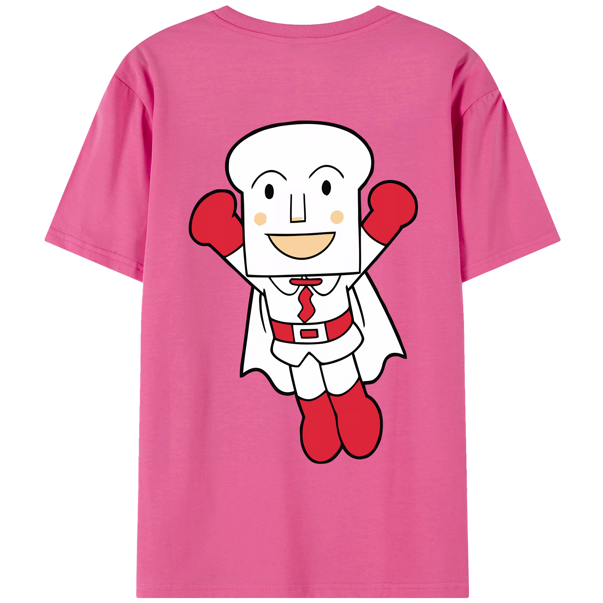 （画像用） アンパンマン Anpanman レディース半袖Tシャツ(バックプリント)