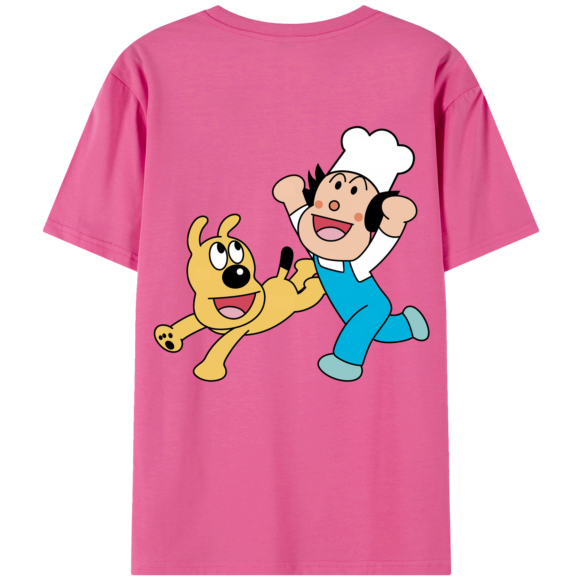 （画像用） アンパンマン Anpanman レディース半袖Tシャツ(バックプリント)
