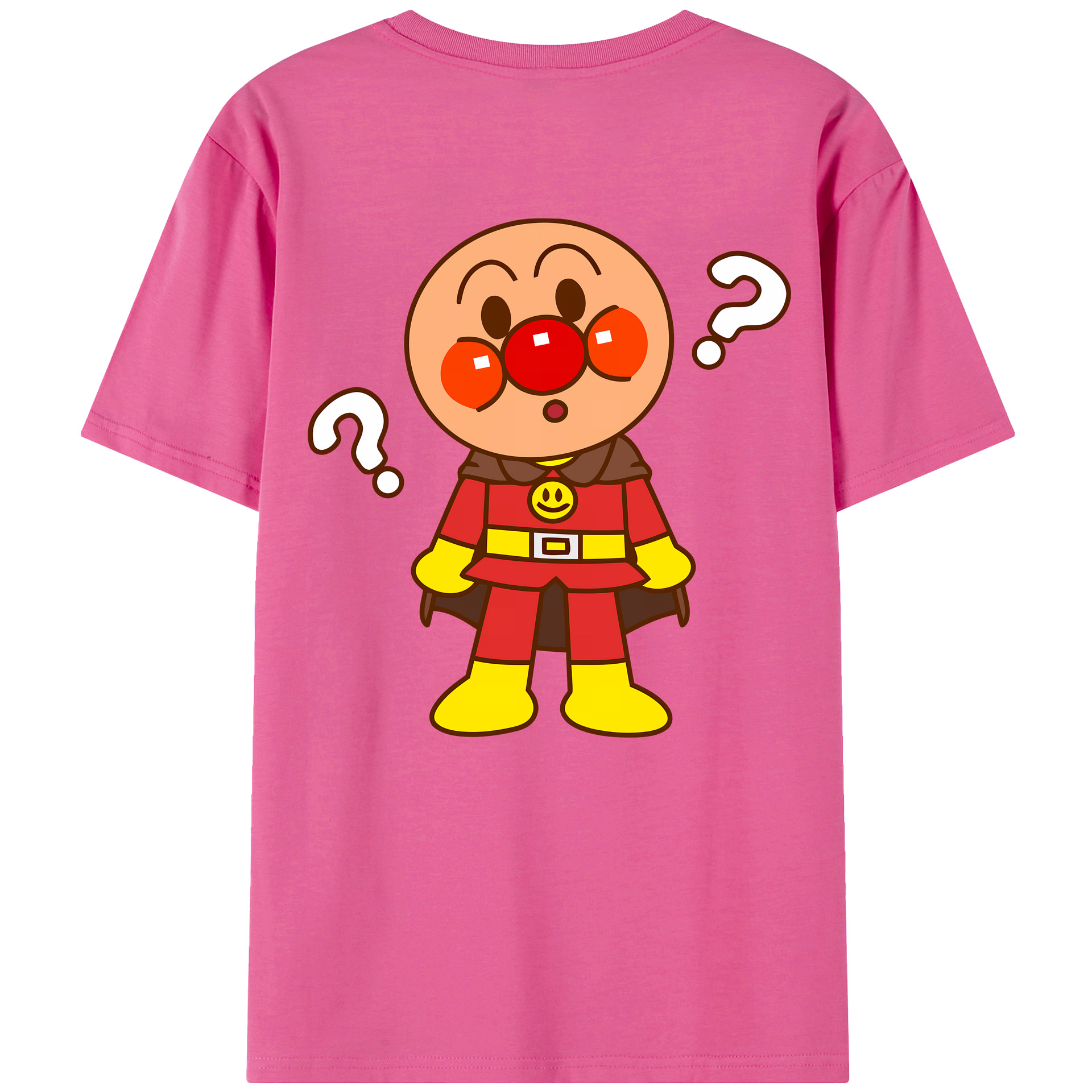（画像用） アンパンマン Anpanman レディース半袖Tシャツ(バックプリント)