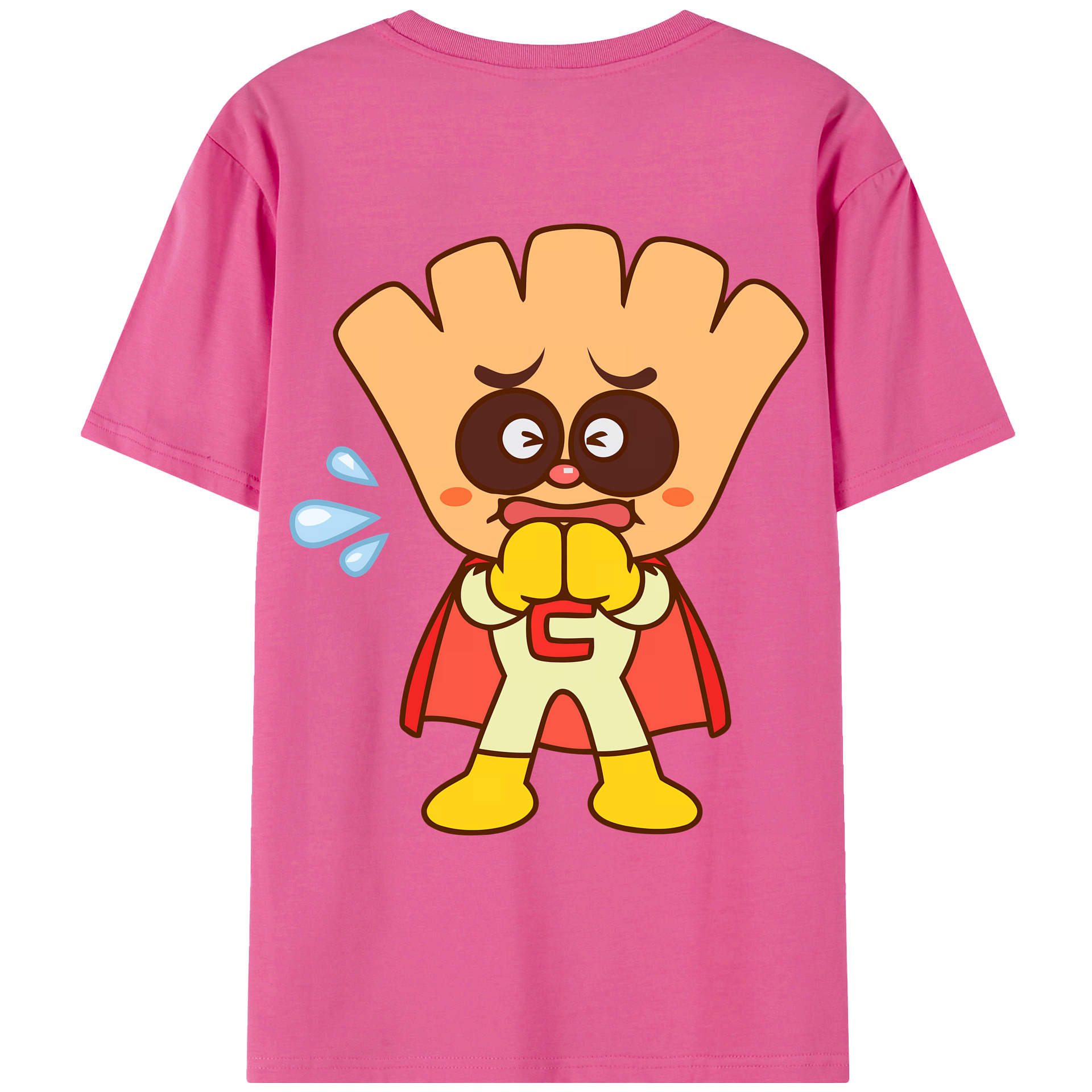 （画像用） アンパンマン Anpanman レディース半袖Tシャツ(バックプリント)