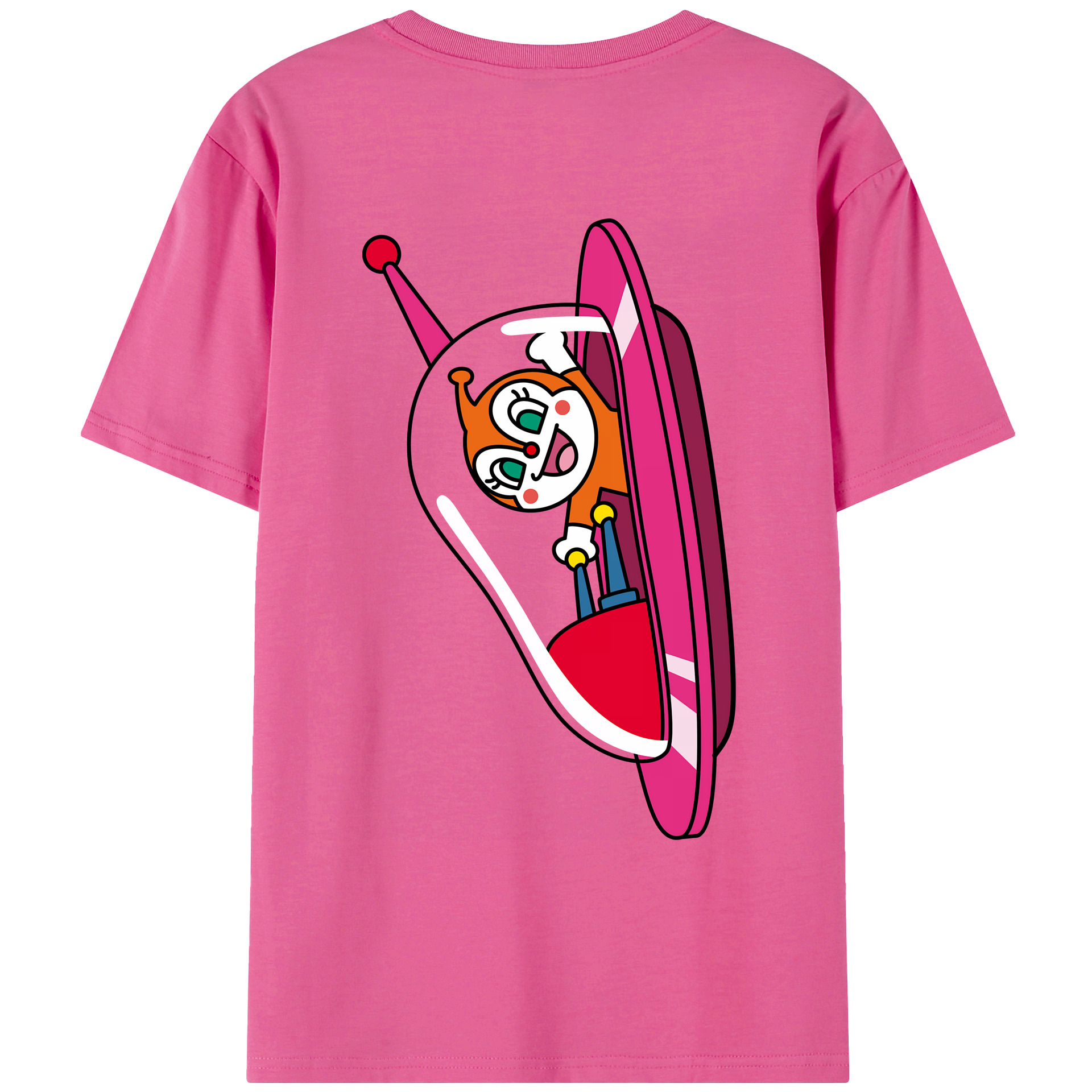 アンパンマン Anpanman レディース半袖Tシャツ(バックプリント)