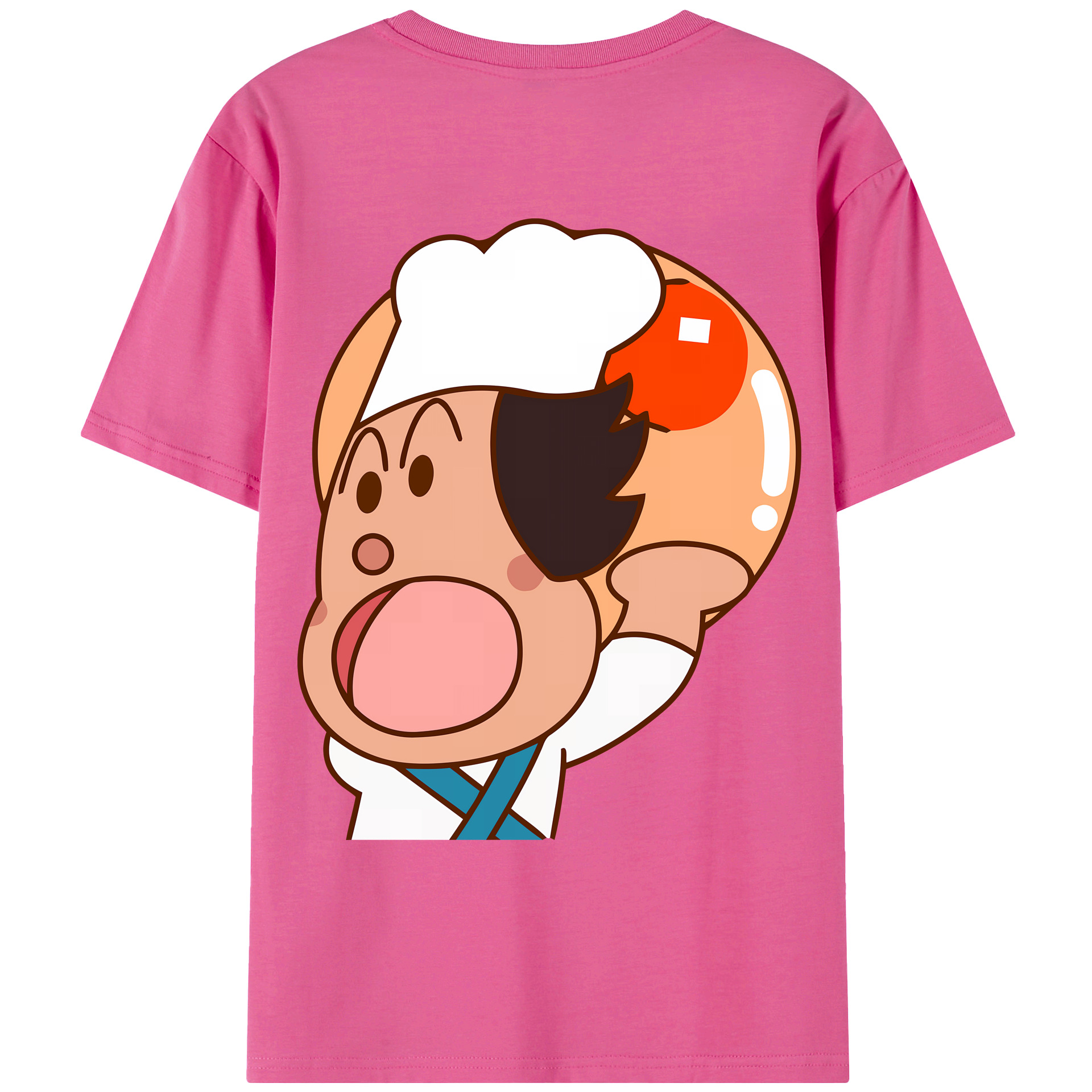 （画像用） アンパンマン Anpanman レディース半袖Tシャツ(バックプリント)