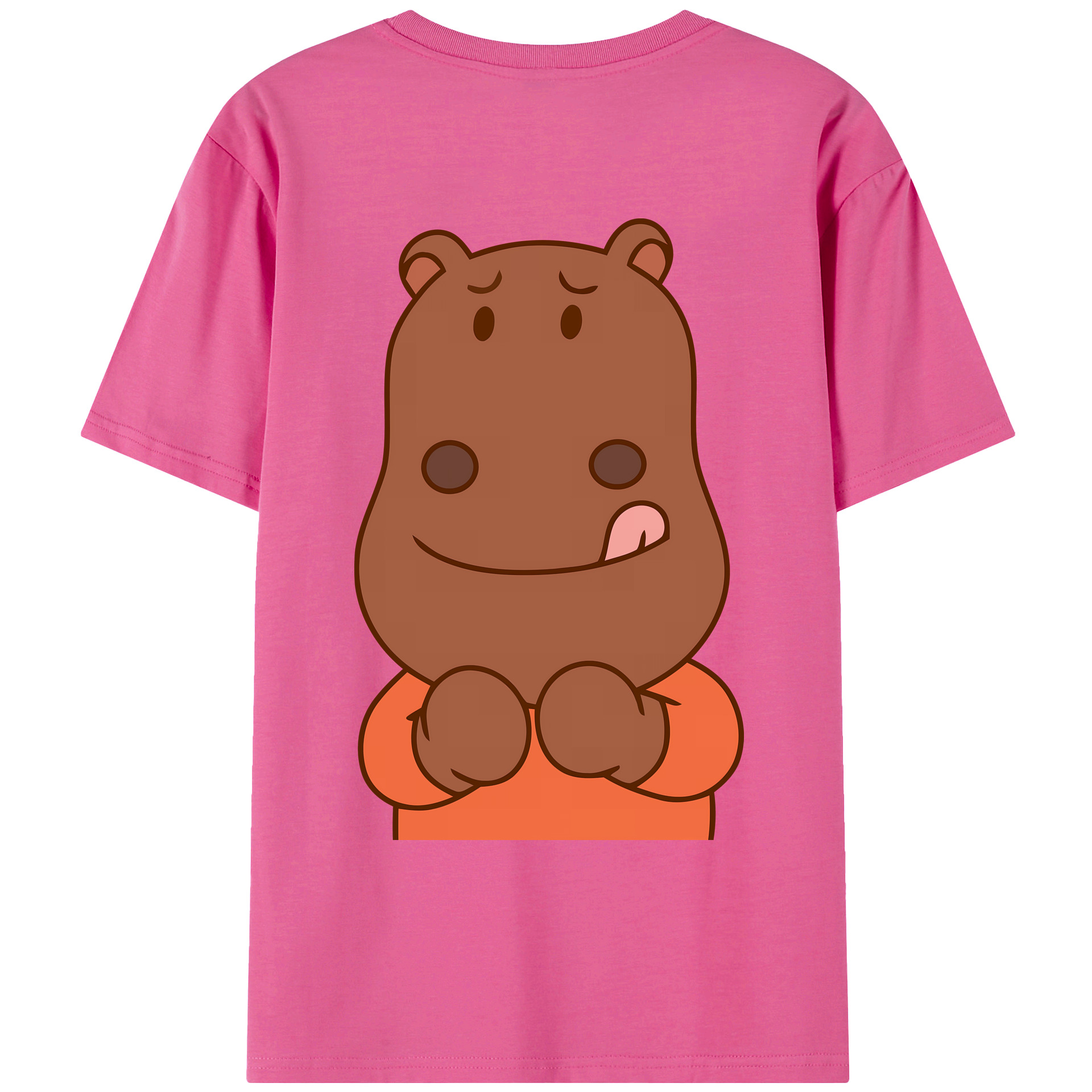 （画像用） アンパンマン Anpanman レディース半袖Tシャツ(バックプリント)