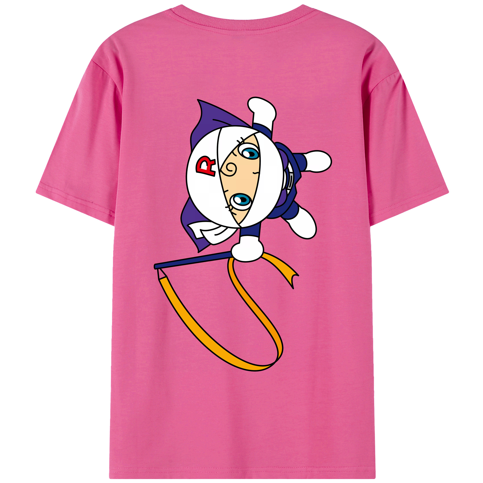 （画像用） アンパンマン Anpanman レディース半袖Tシャツ(バックプリント)