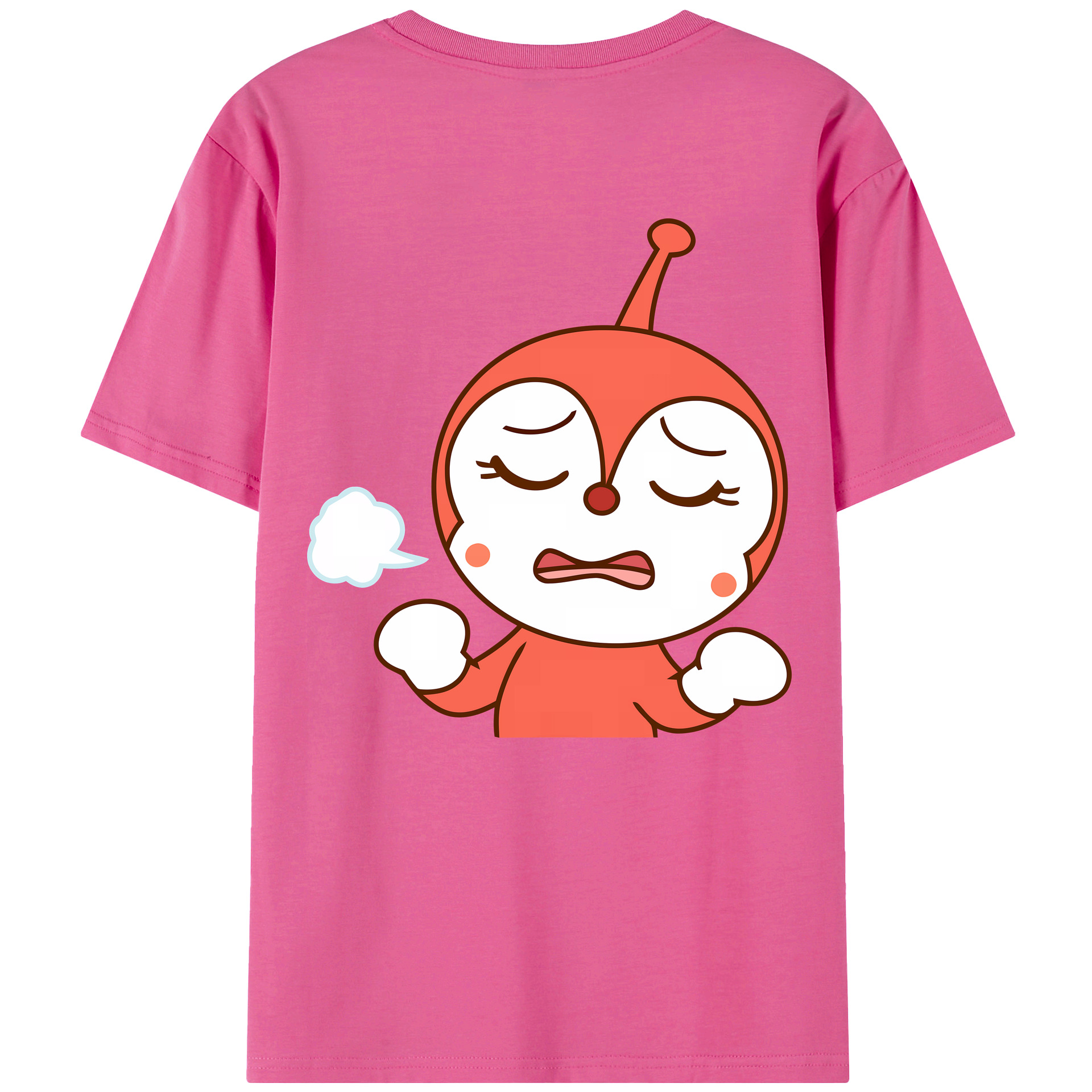 アンパンマン Anpanman レディース半袖Tシャツ(バックプリント)