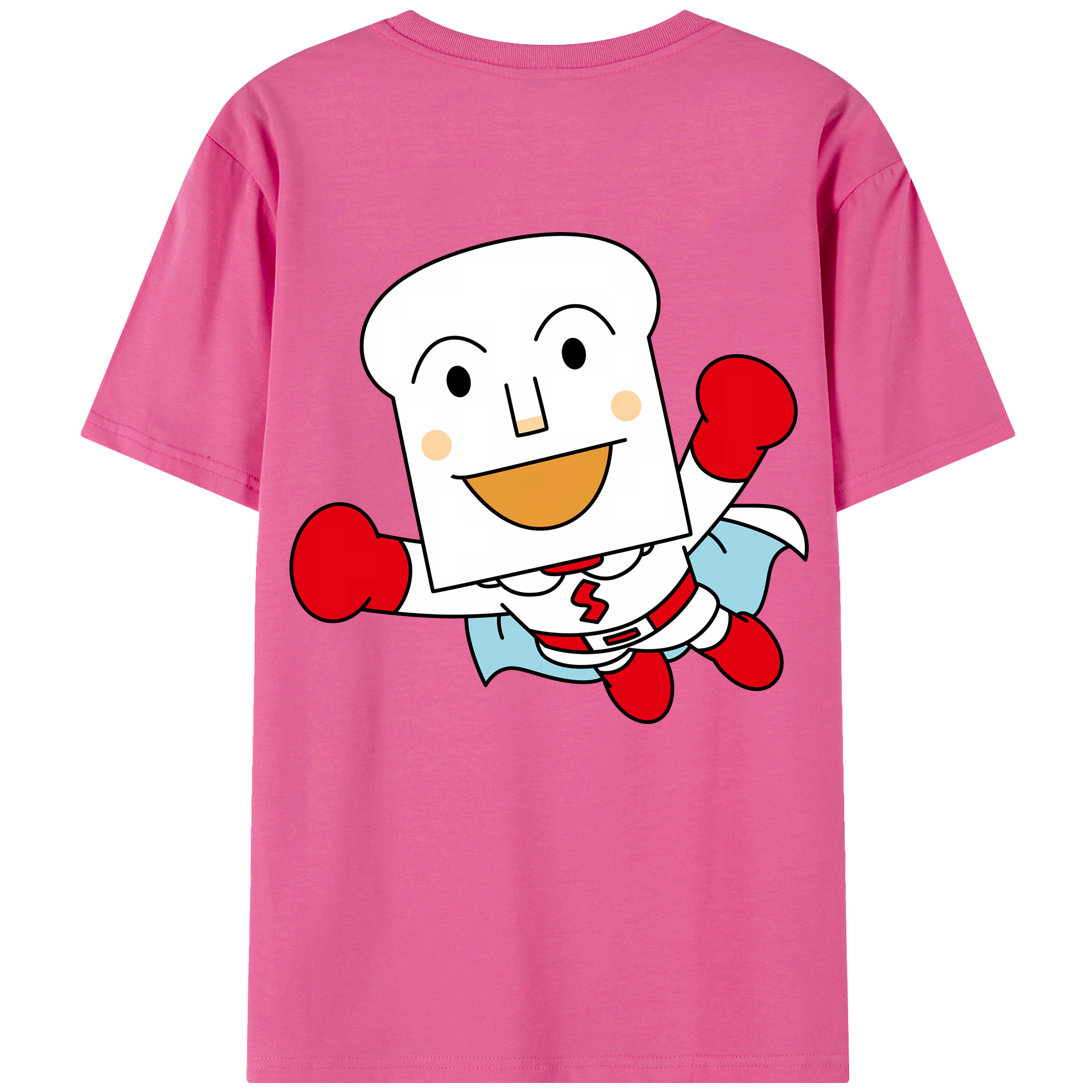 （画像用） アンパンマン Anpanman レディース半袖Tシャツ(バックプリント)