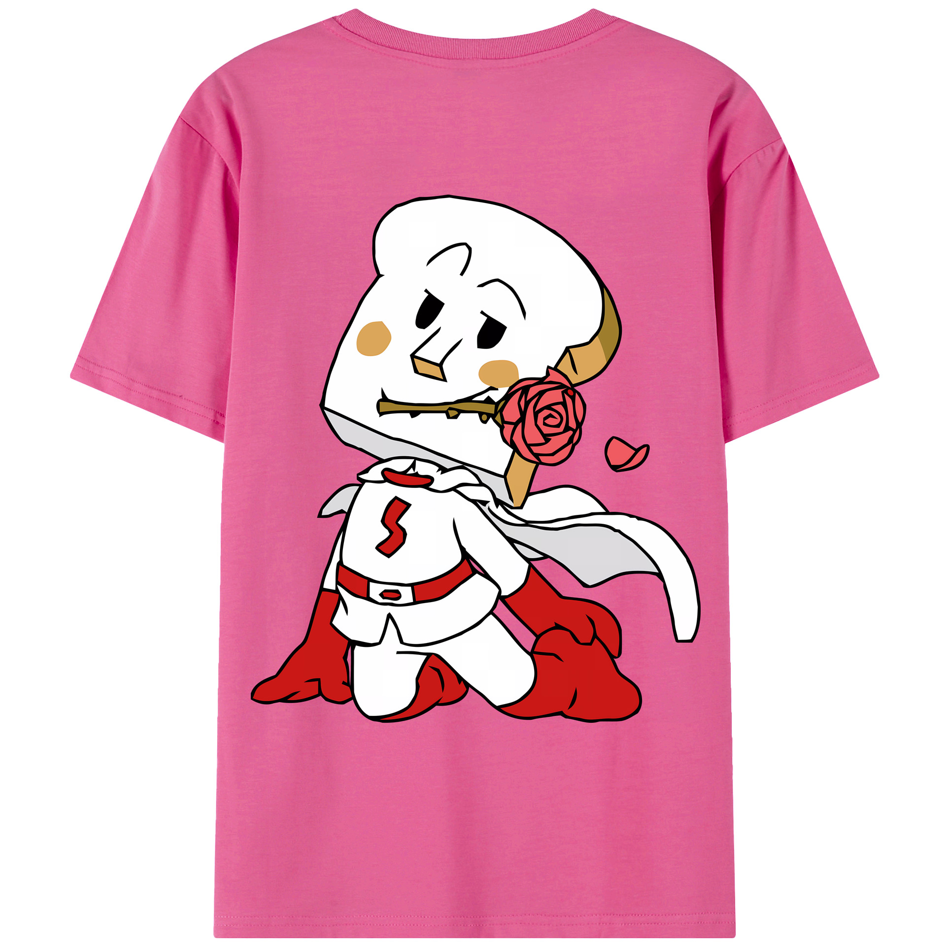 （画像用） アンパンマン Anpanman レディース半袖Tシャツ(バックプリント)