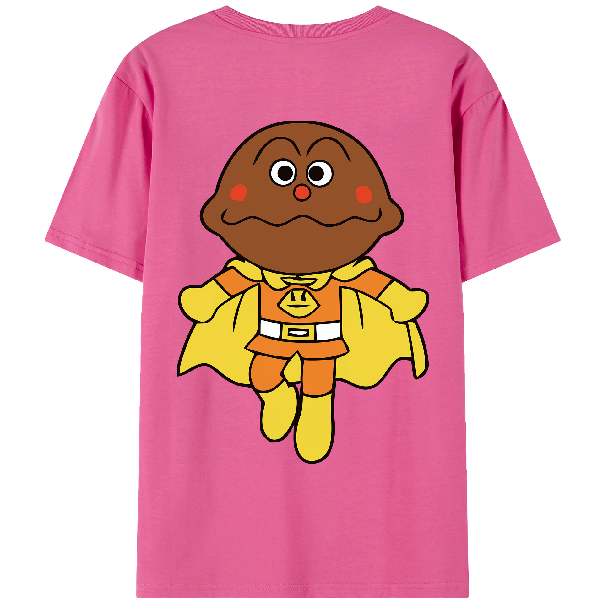（画像用） アンパンマン Anpanman レディース半袖Tシャツ(バックプリント)