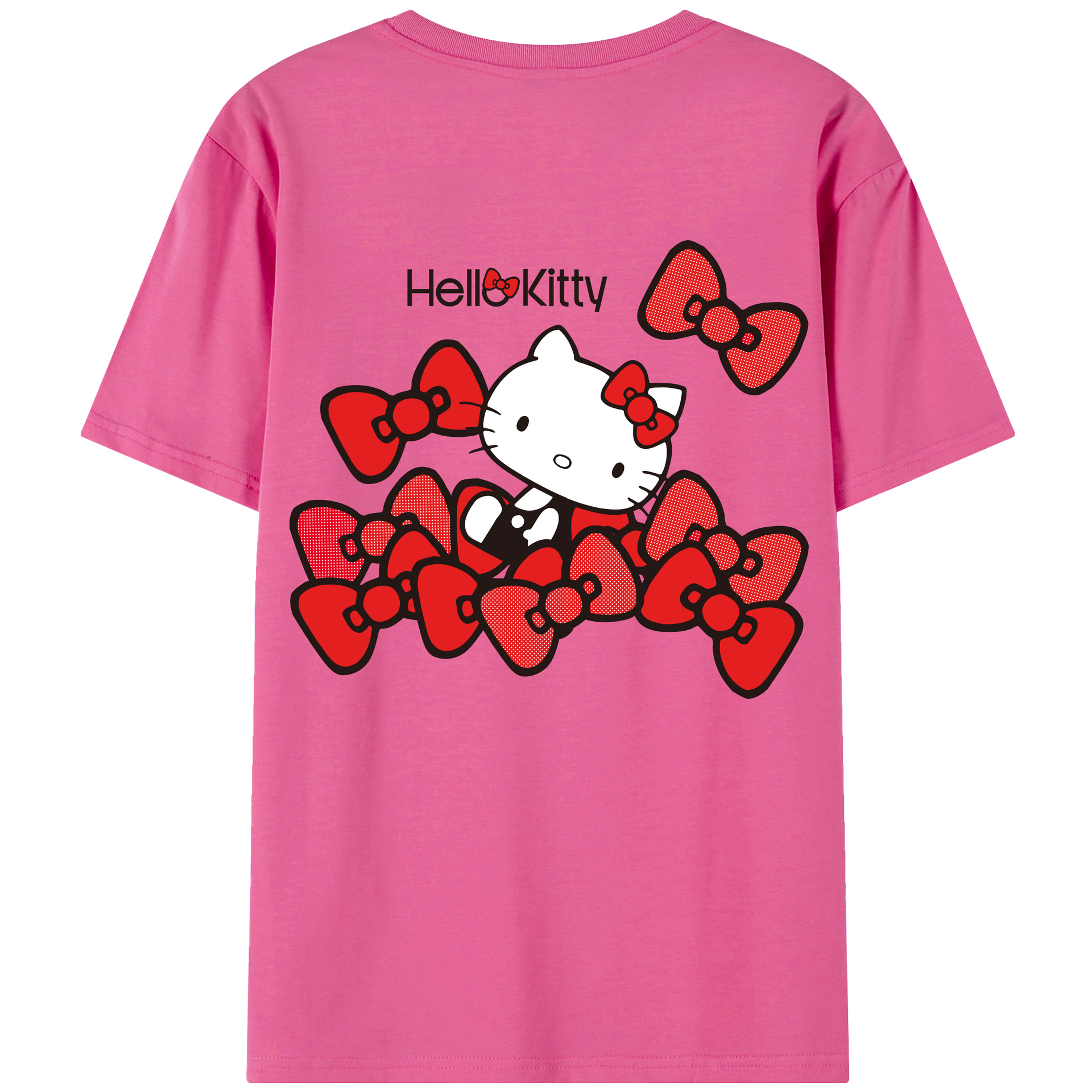 （画像用） アンパンマン Anpanman レディース半袖Tシャツ(バックプリント)
