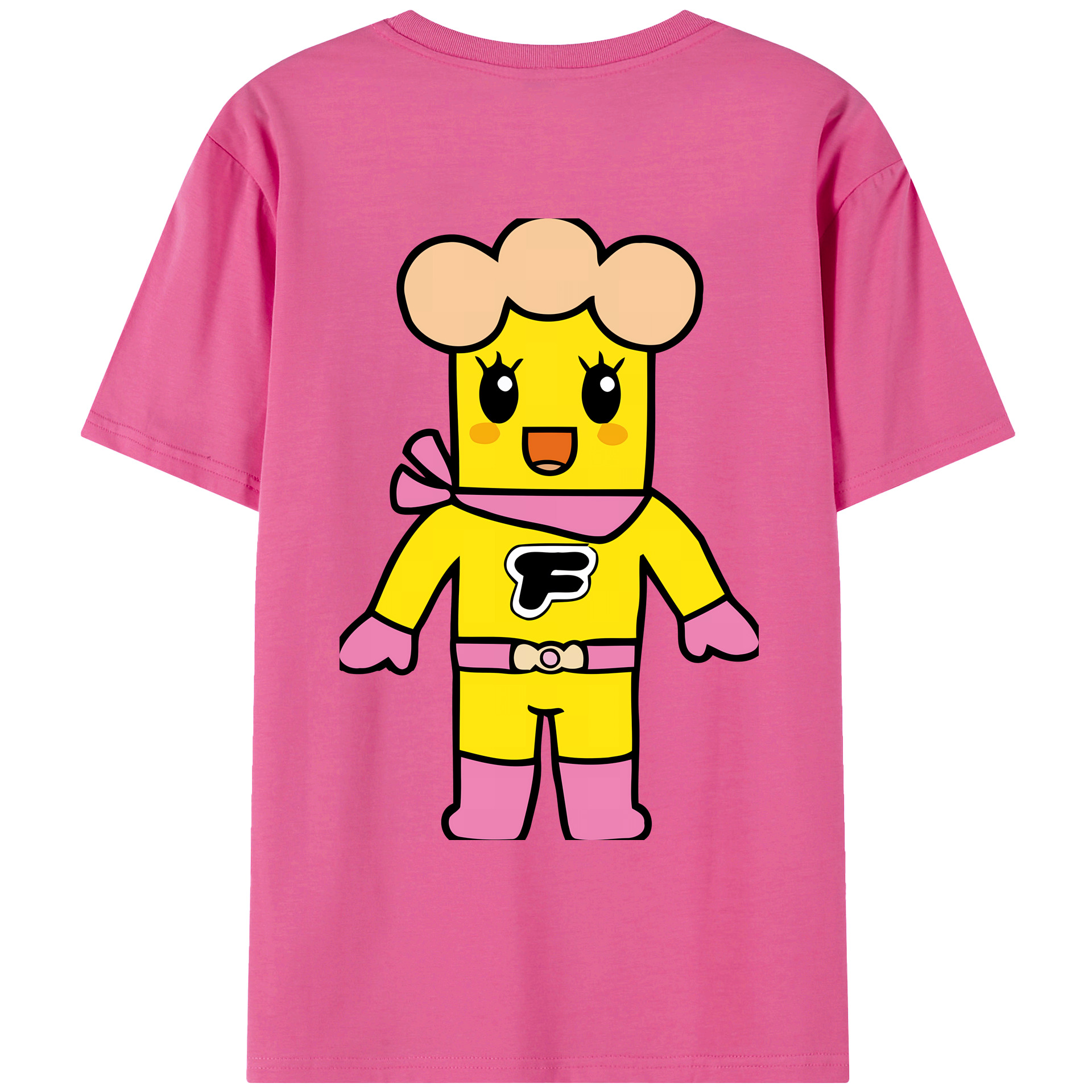（画像用） アンパンマン Anpanman レディース半袖Tシャツ(バックプリント)