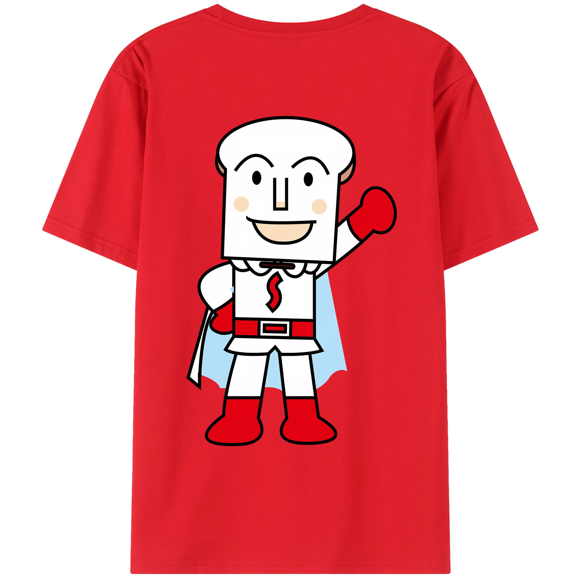 （画像用） アンパンマン Anpanman レディース半袖Tシャツ(バックプリント)