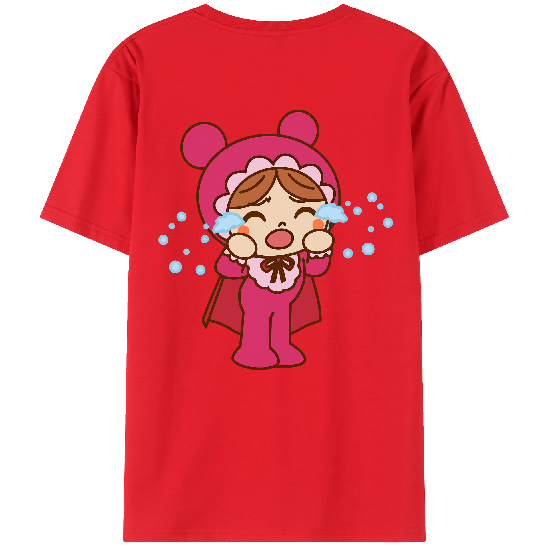 （画像用） アンパンマン Anpanman レディース半袖Tシャツ(バックプリント)