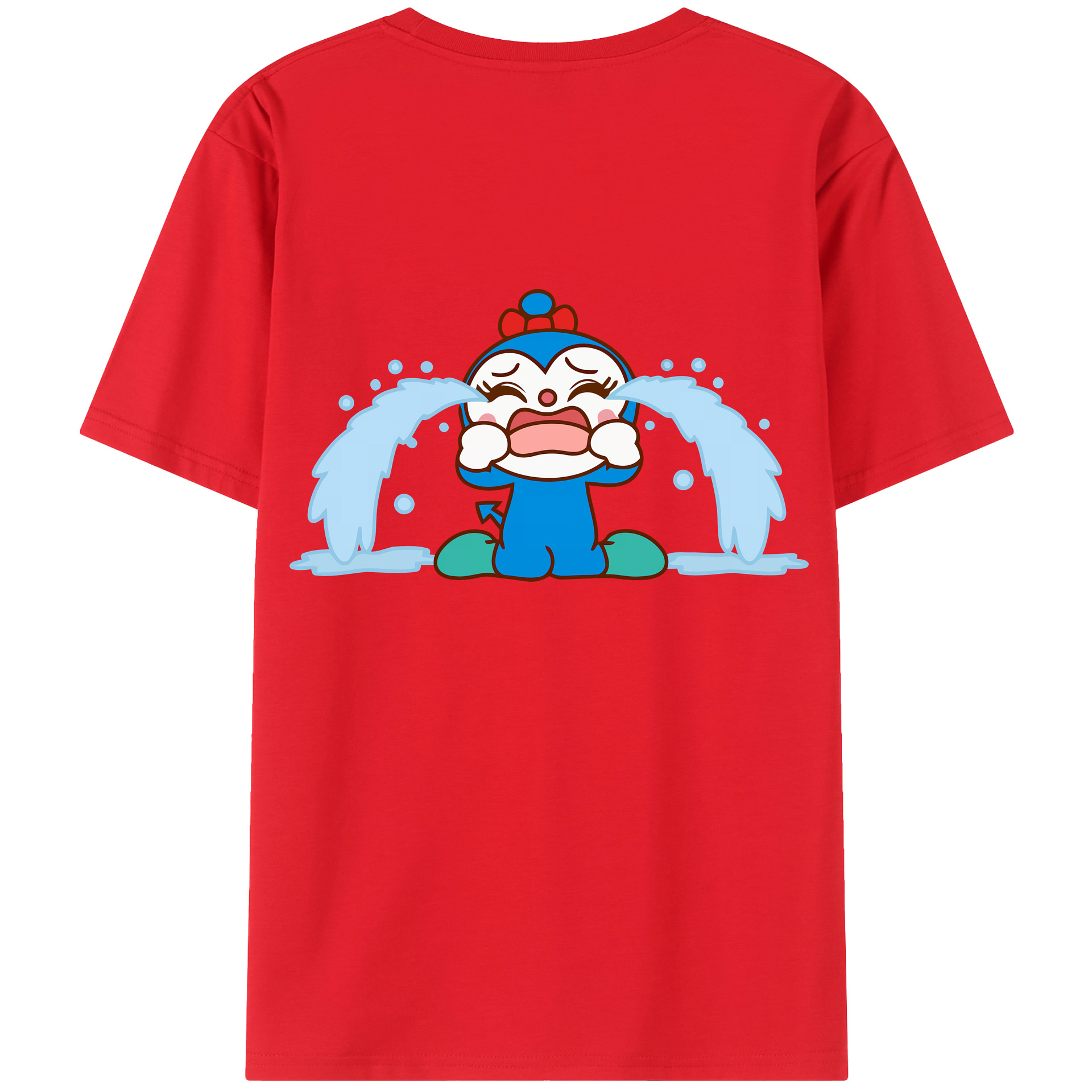 （画像用） アンパンマン Anpanman レディース半袖Tシャツ(バックプリント)
