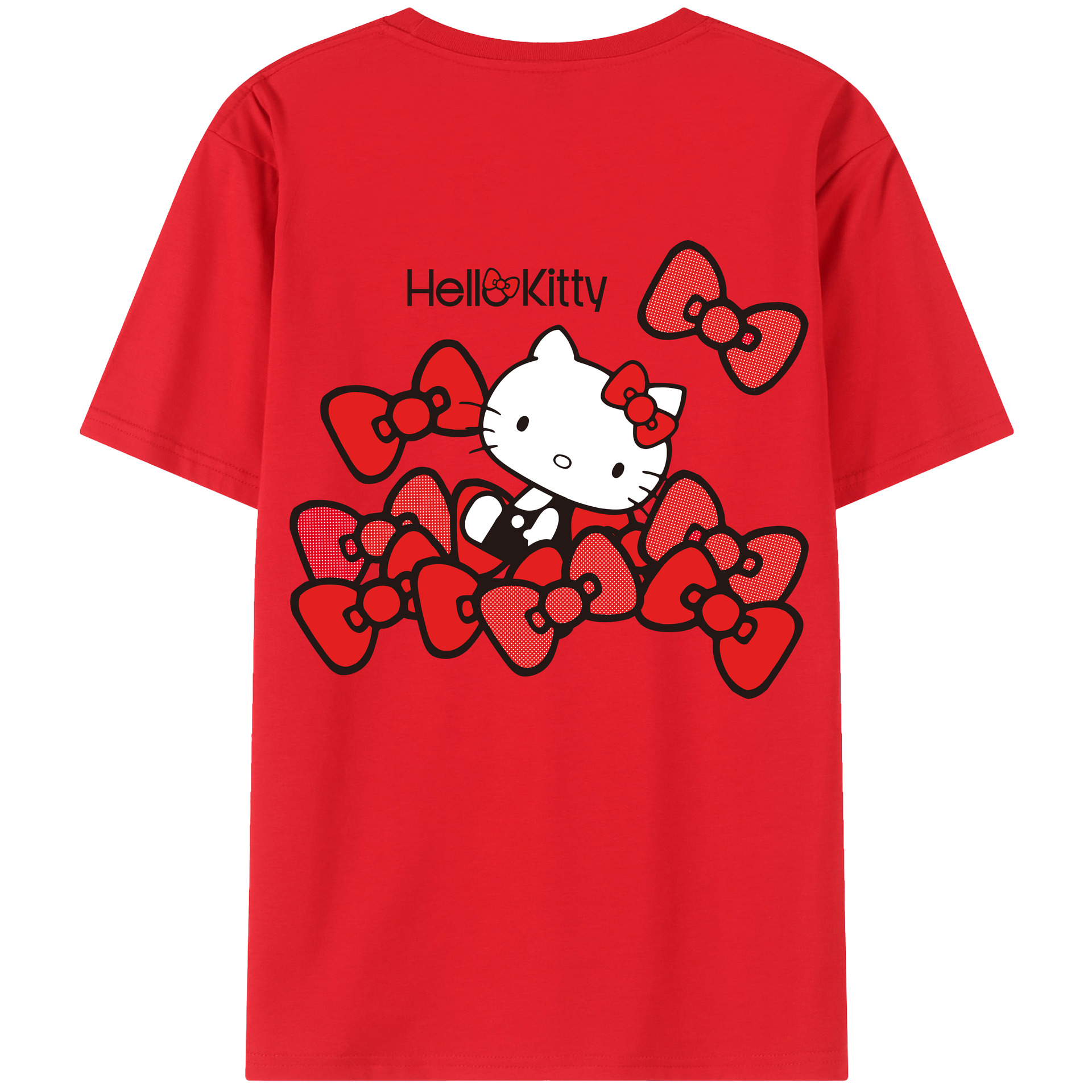 （画像用） アンパンマン Anpanman レディース半袖Tシャツ(バックプリント)