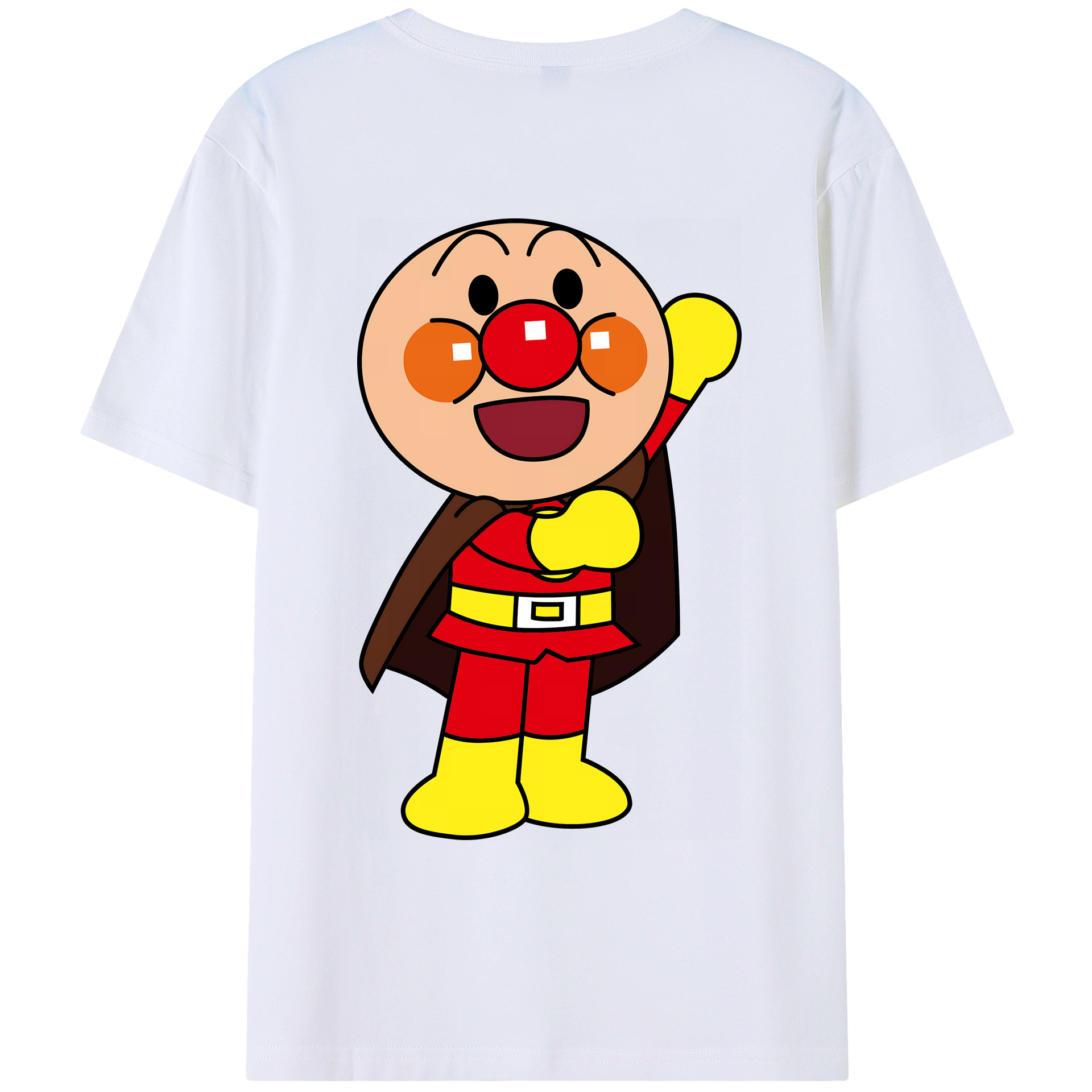 （画像用） アンパンマン Anpanman レディース半袖Tシャツ(バックプリント)