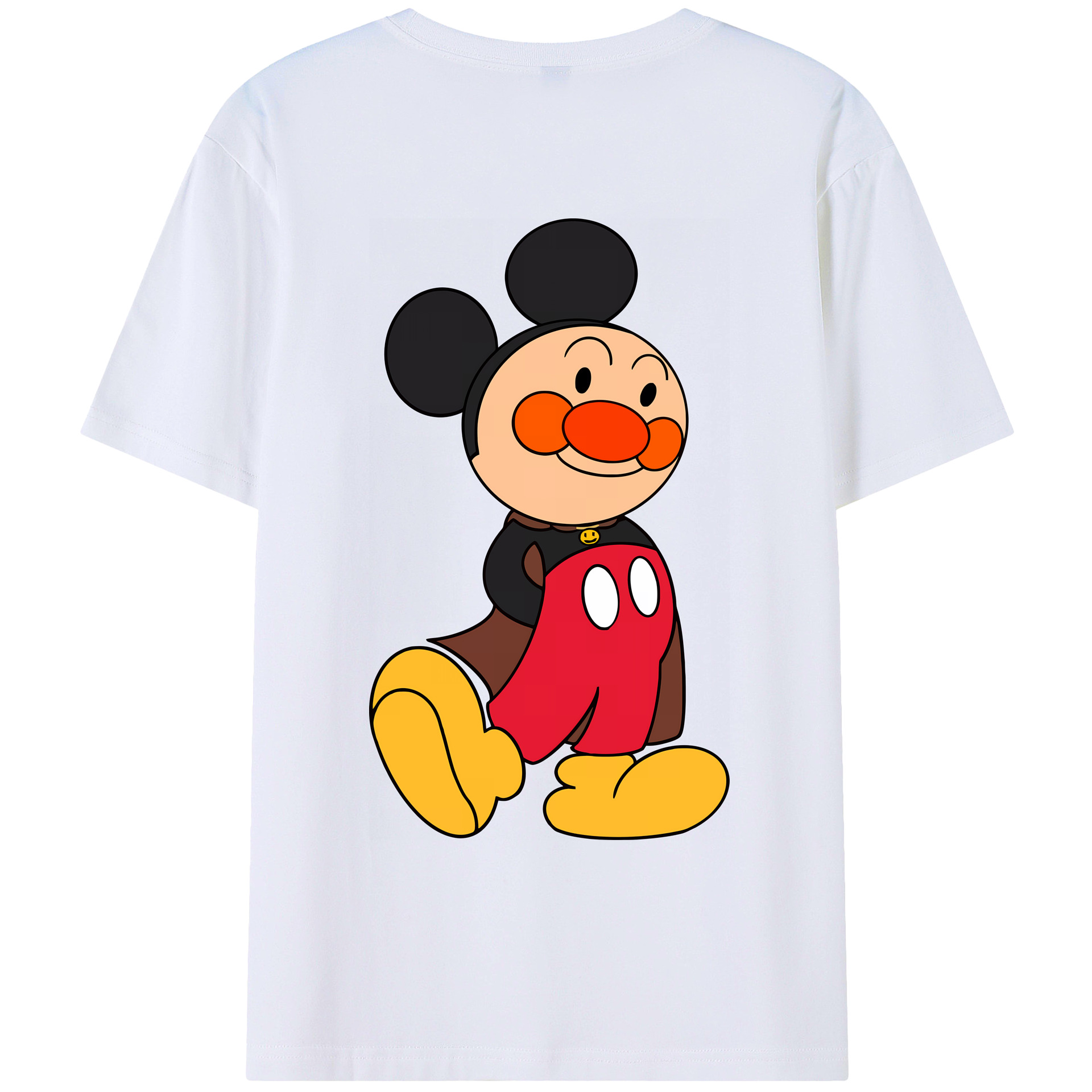 （画像用） アンパンマン Anpanman レディース半袖Tシャツ(バックプリント)