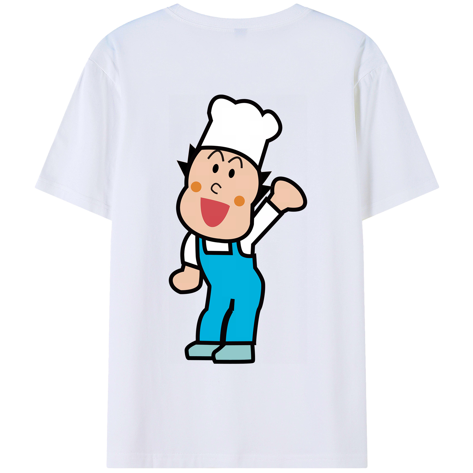 （画像用） アンパンマン Anpanman レディース半袖Tシャツ(バックプリント)