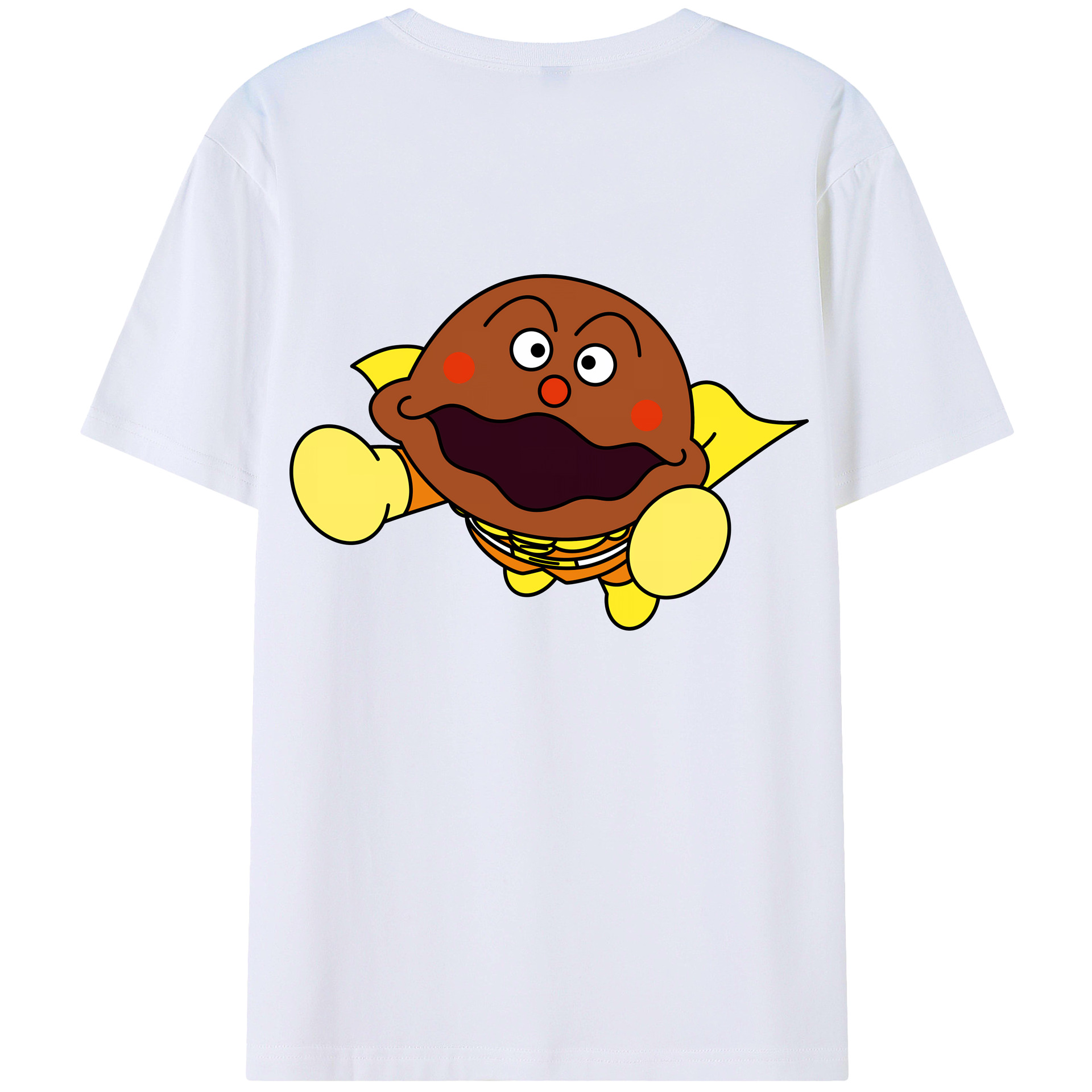 （画像用） アンパンマン Anpanman レディース半袖Tシャツ(バックプリント)