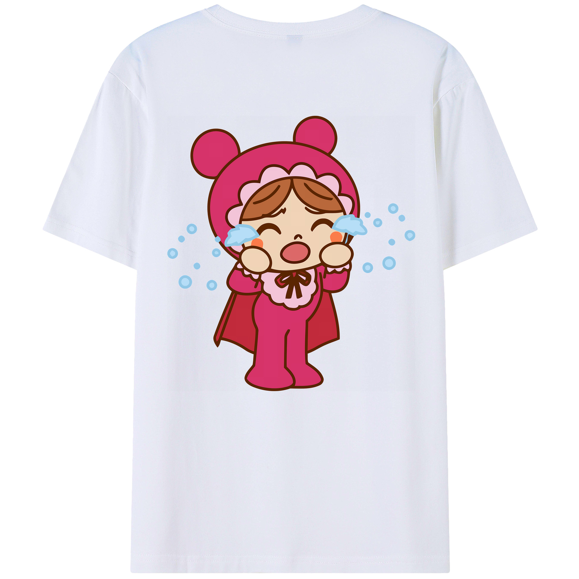 （画像用） アンパンマン Anpanman レディース半袖Tシャツ(バックプリント)