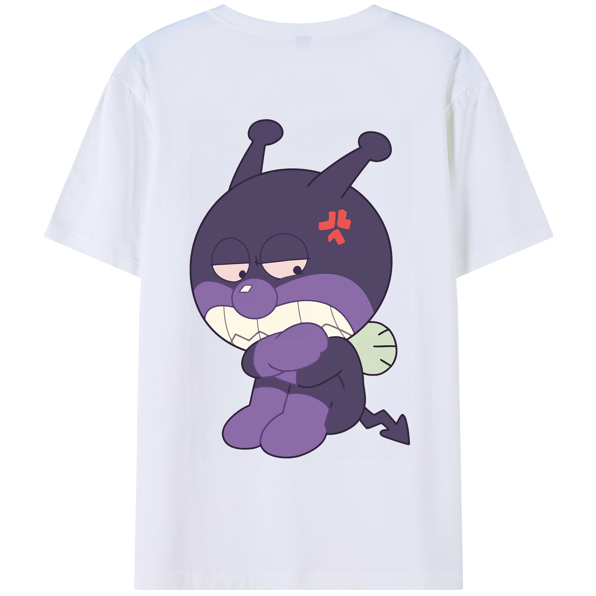 （画像用） アンパンマン Anpanman レディース半袖Tシャツ(バックプリント)