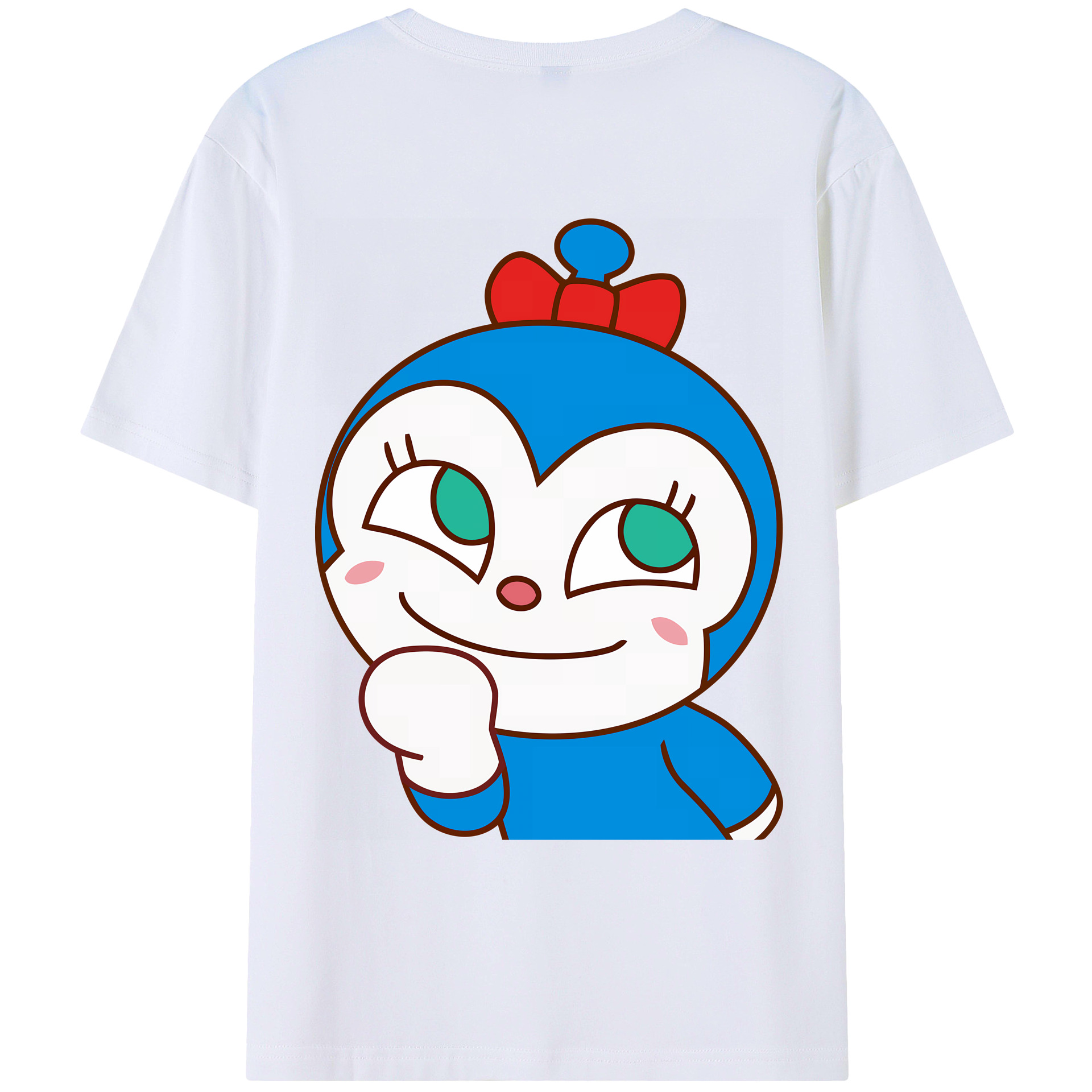 （画像用） アンパンマン Anpanman レディース半袖Tシャツ(バックプリント)