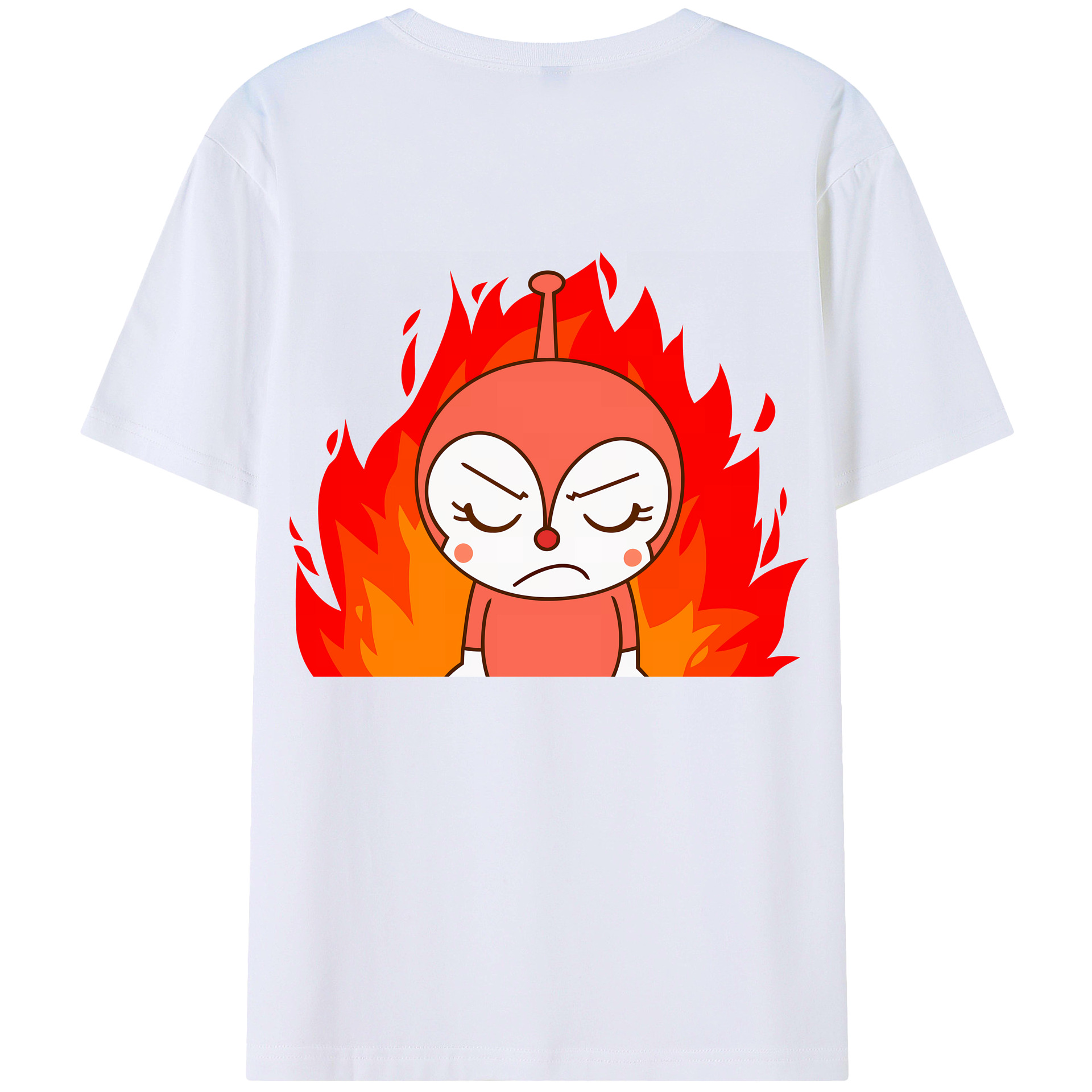 （画像用） アンパンマン Anpanman レディース半袖Tシャツ(バックプリント)