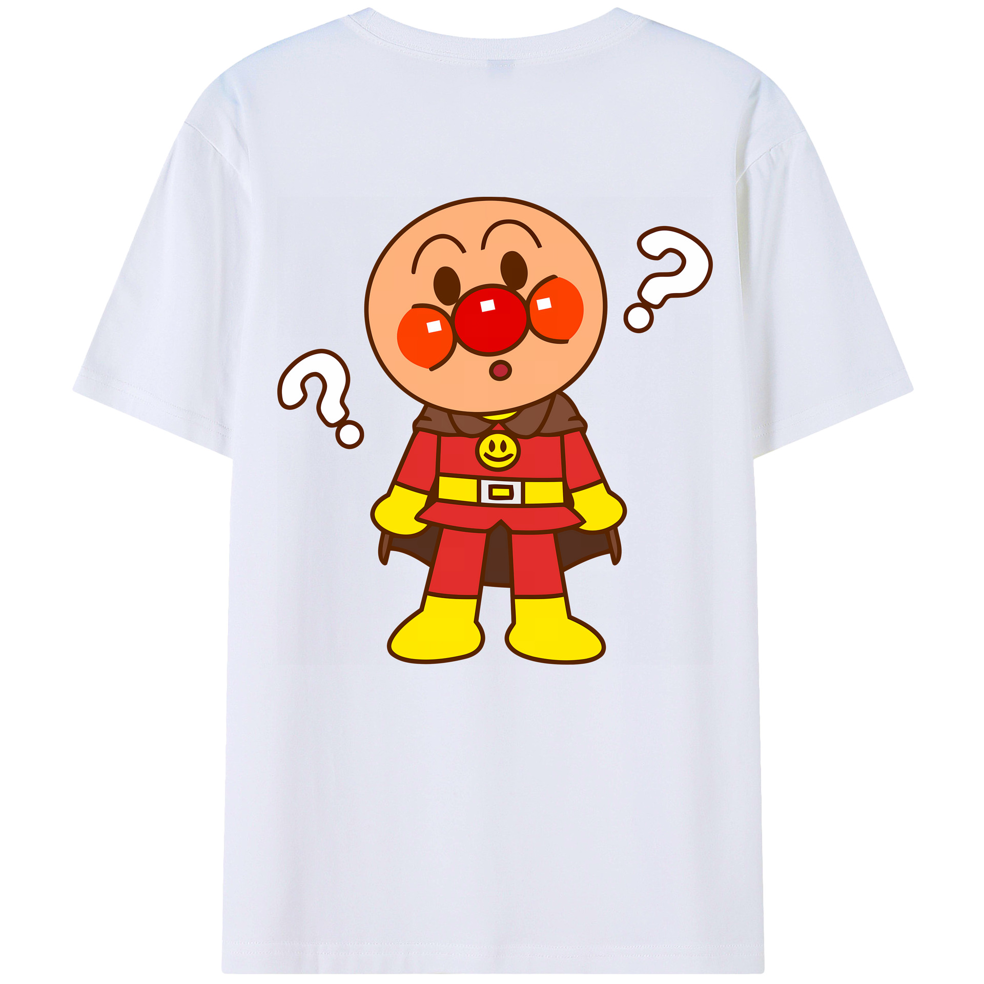 （画像用） アンパンマン Anpanman レディース半袖Tシャツ(バックプリント)