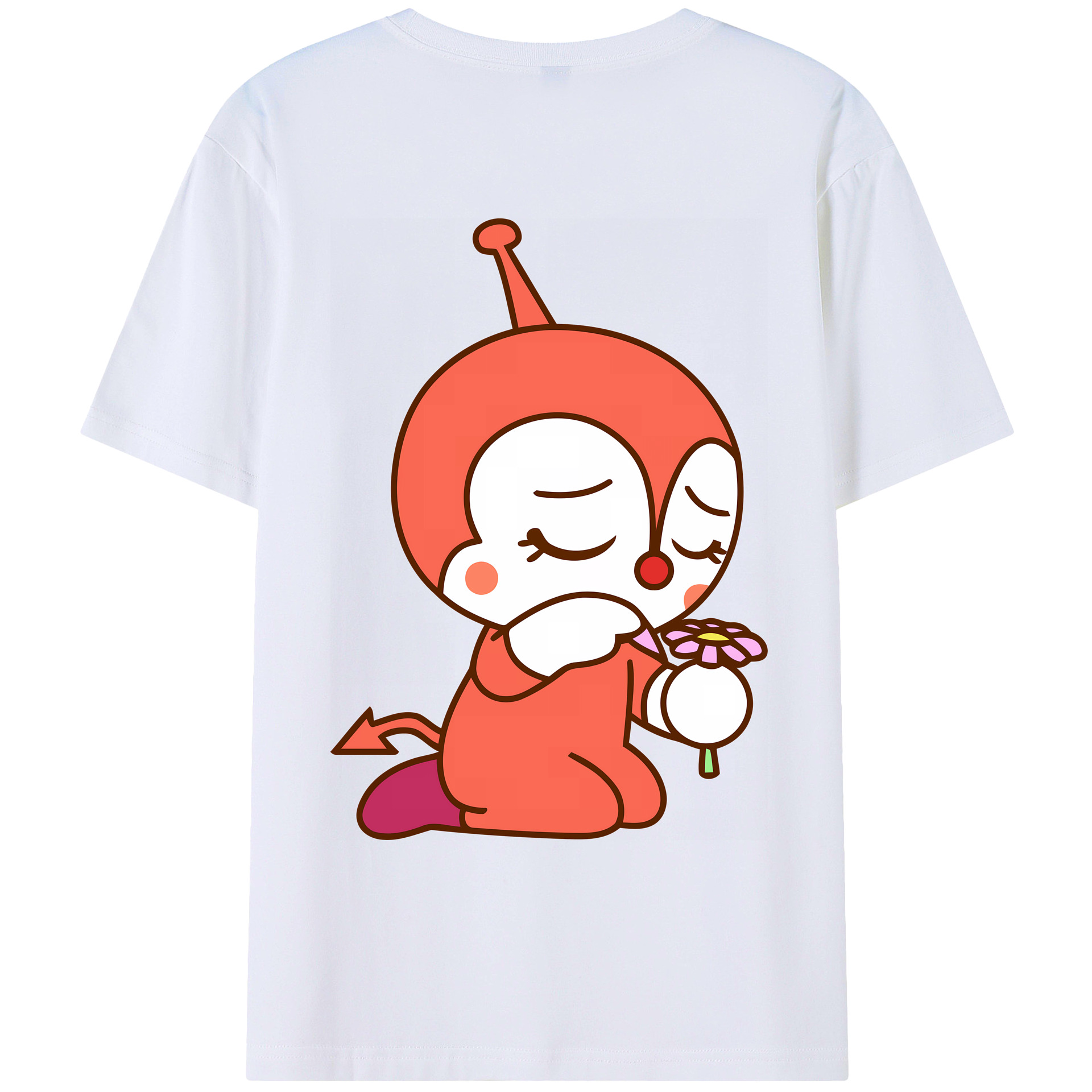 （画像用） アンパンマン Anpanman レディース半袖Tシャツ(バックプリント)