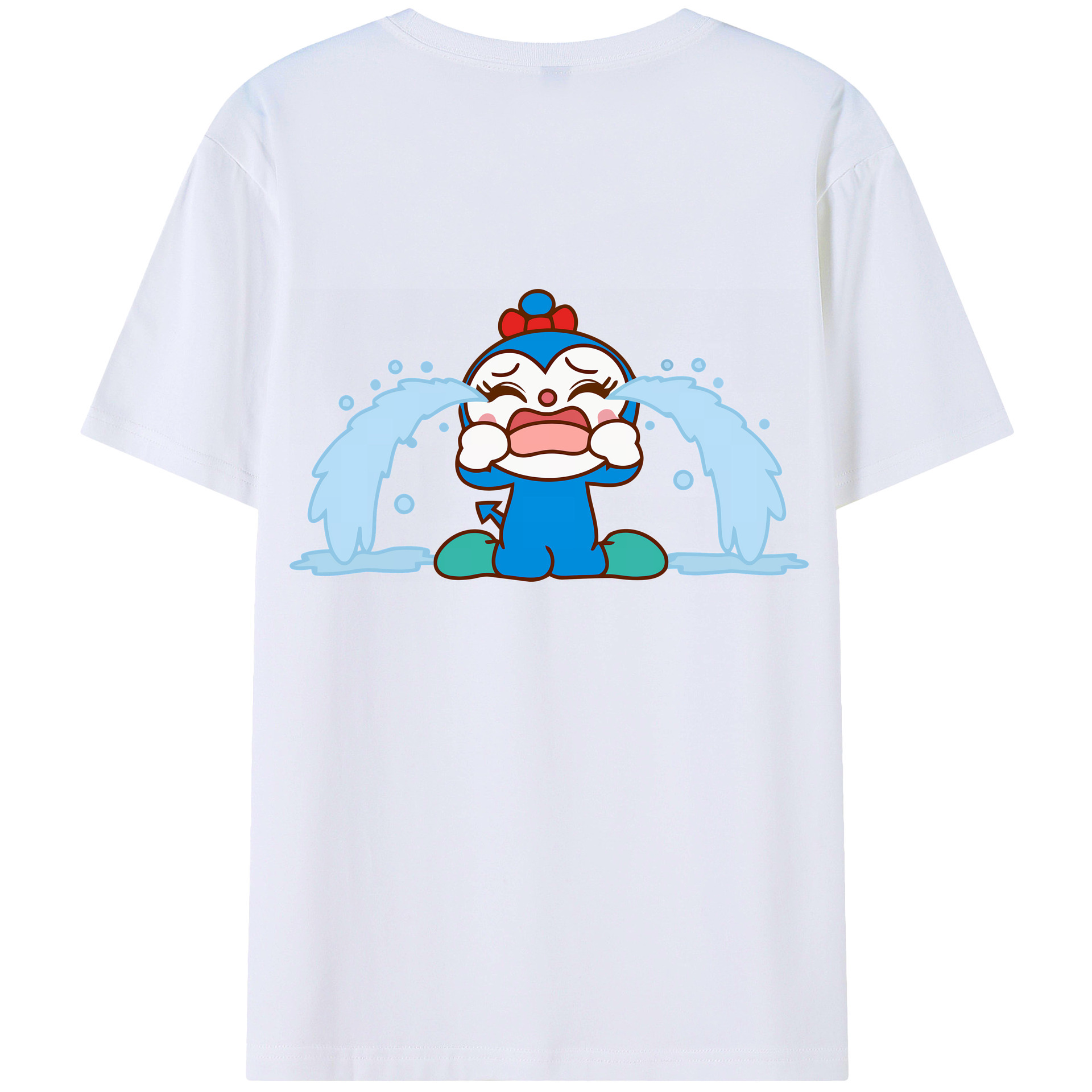 （画像用） アンパンマン Anpanman レディース半袖Tシャツ(バックプリント)