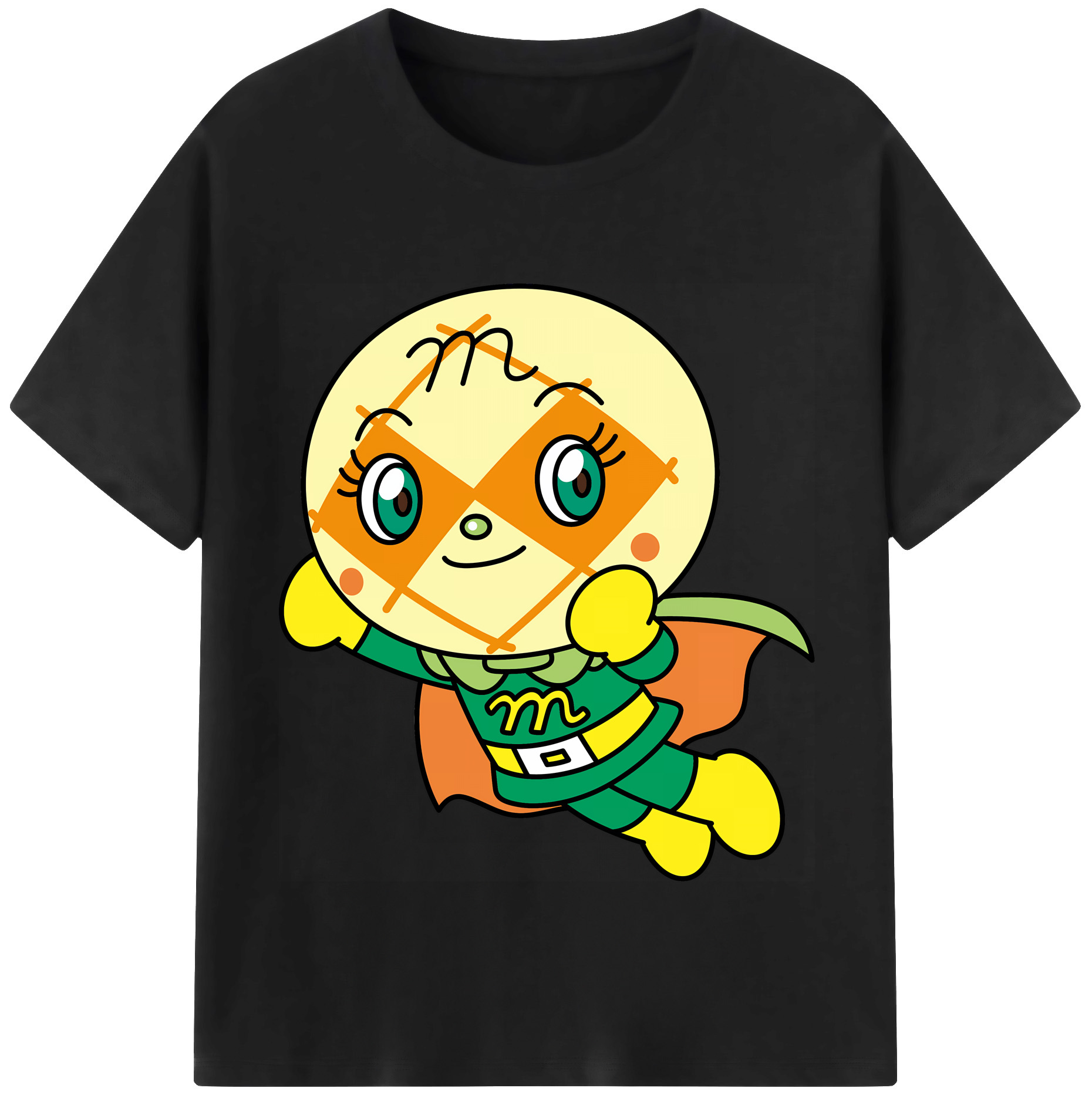 （画像用） アンパンマン Anpanman レディースカジュアルプリントTシャツ（綿100％）