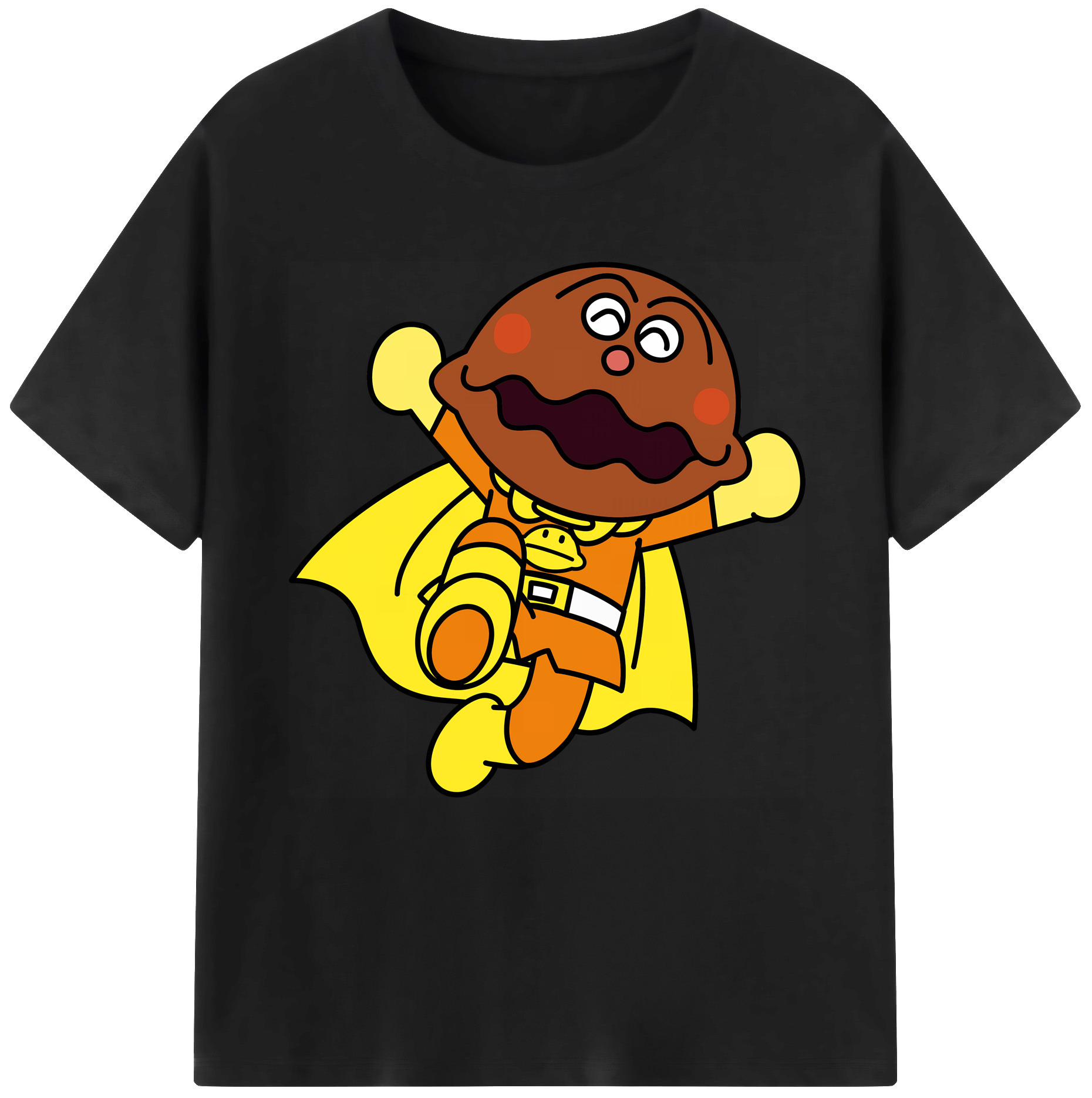 （画像用） アンパンマン Anpanman レディースカジュアルプリントTシャツ（綿100％）