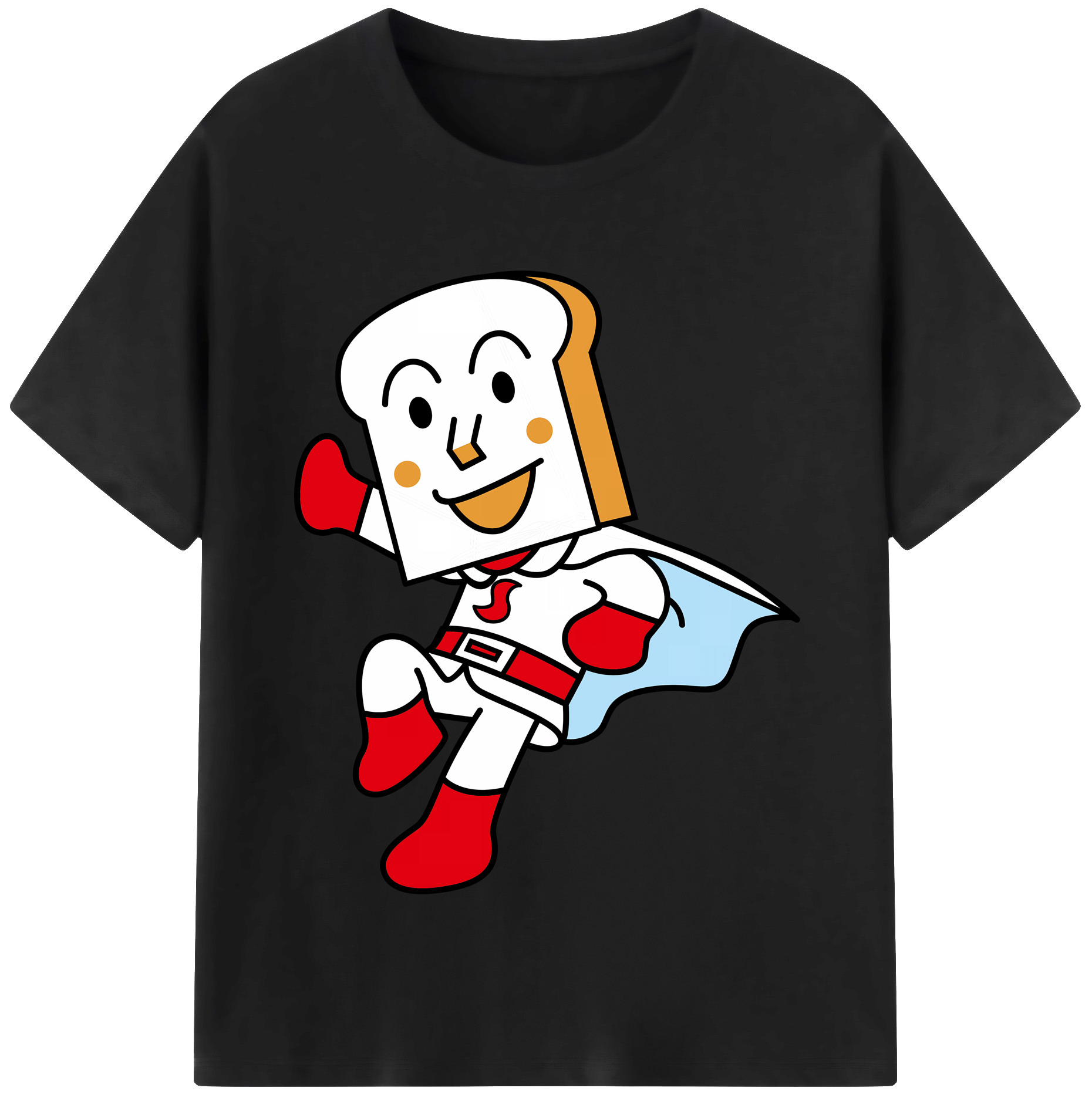 （画像用） アンパンマン Anpanman レディースカジュアルプリントTシャツ（綿100％）