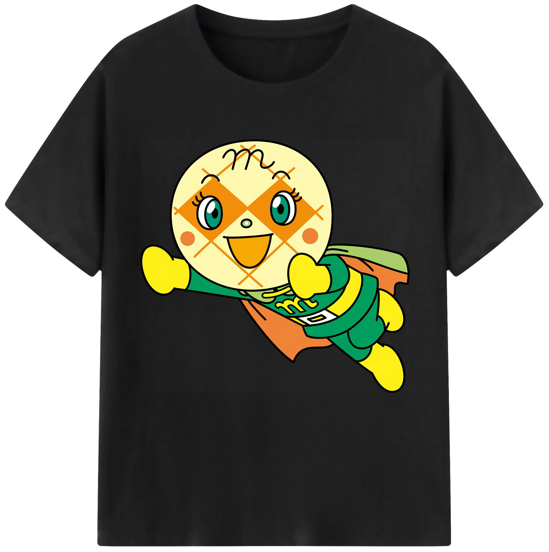 （画像用） アンパンマン Anpanman レディースカジュアルプリントTシャツ（綿100％）
