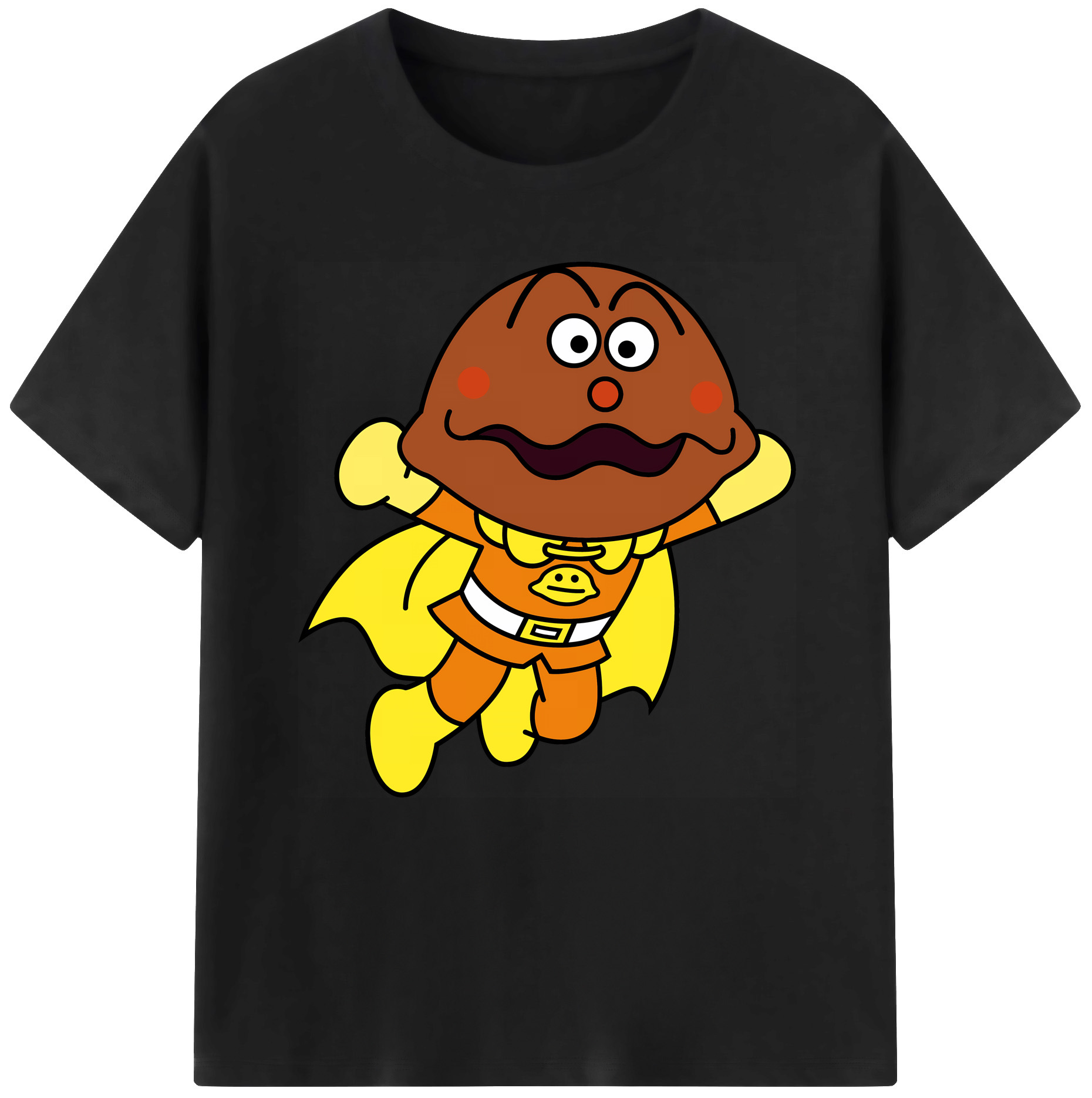 （画像用） アンパンマン Anpanman レディースカジュアルプリントTシャツ（綿100％）