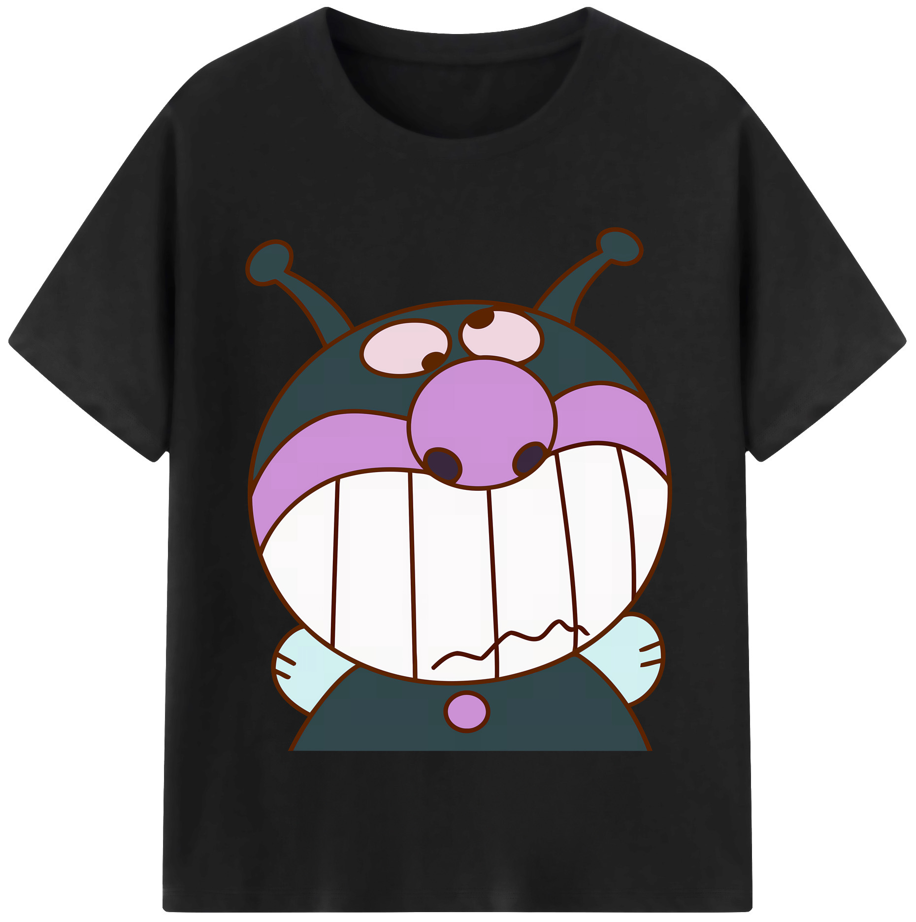 （画像用） アンパンマン Anpanman レディースカジュアルプリントTシャツ（綿100％）