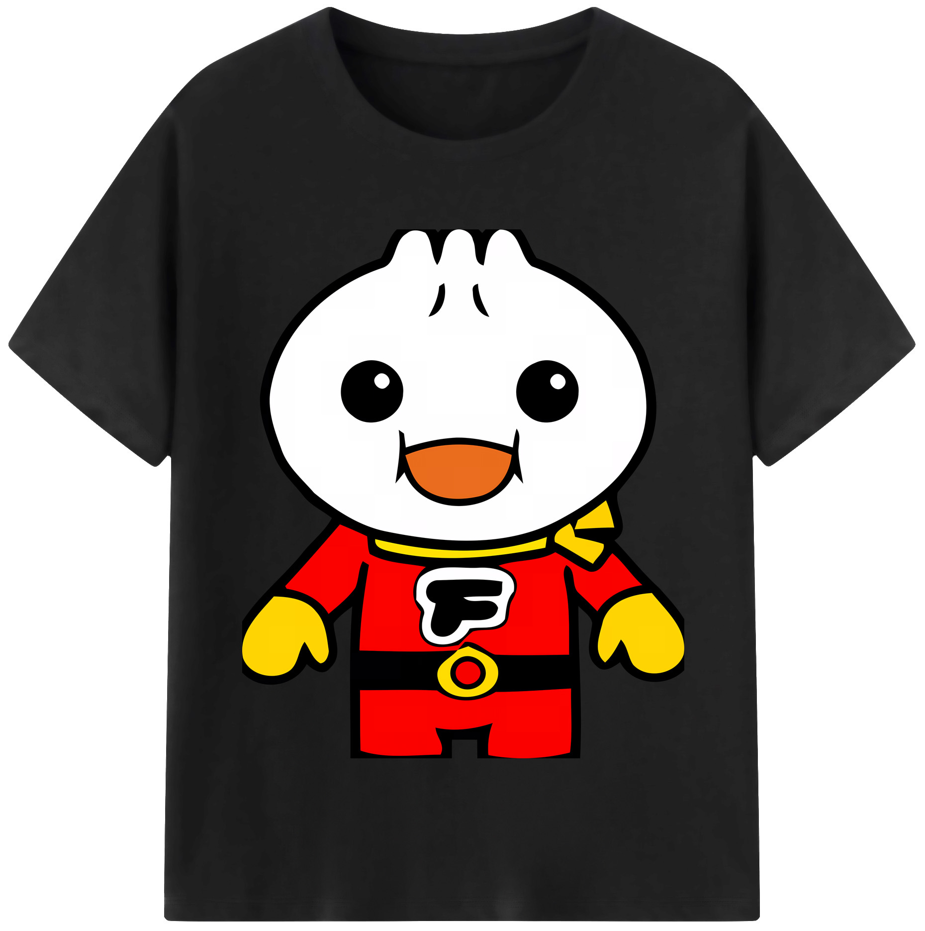 （画像用） アンパンマン Anpanman レディースカジュアルプリントTシャツ（綿100％）