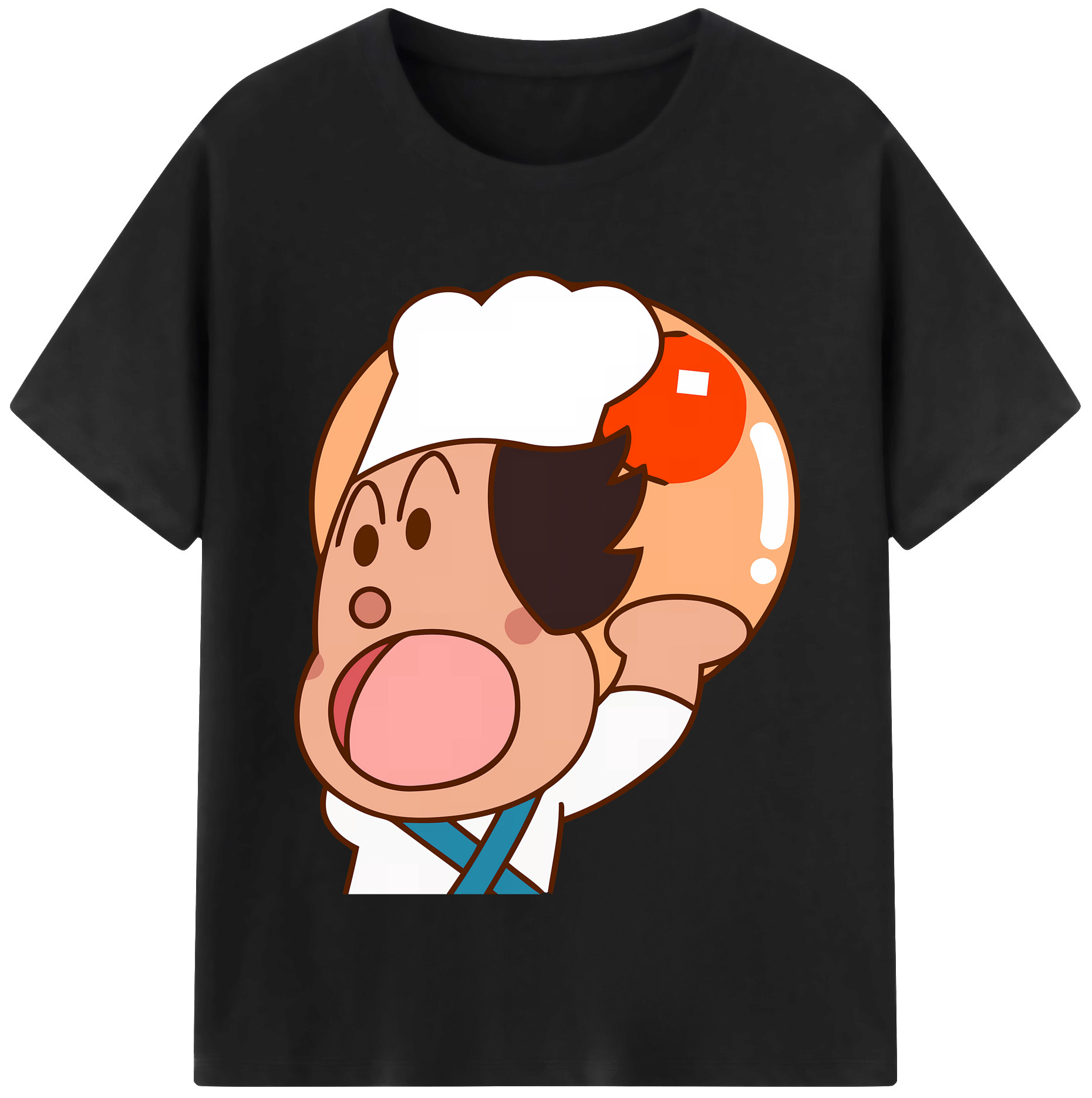 （画像用） アンパンマン Anpanman レディースカジュアルプリントTシャツ（綿100％）