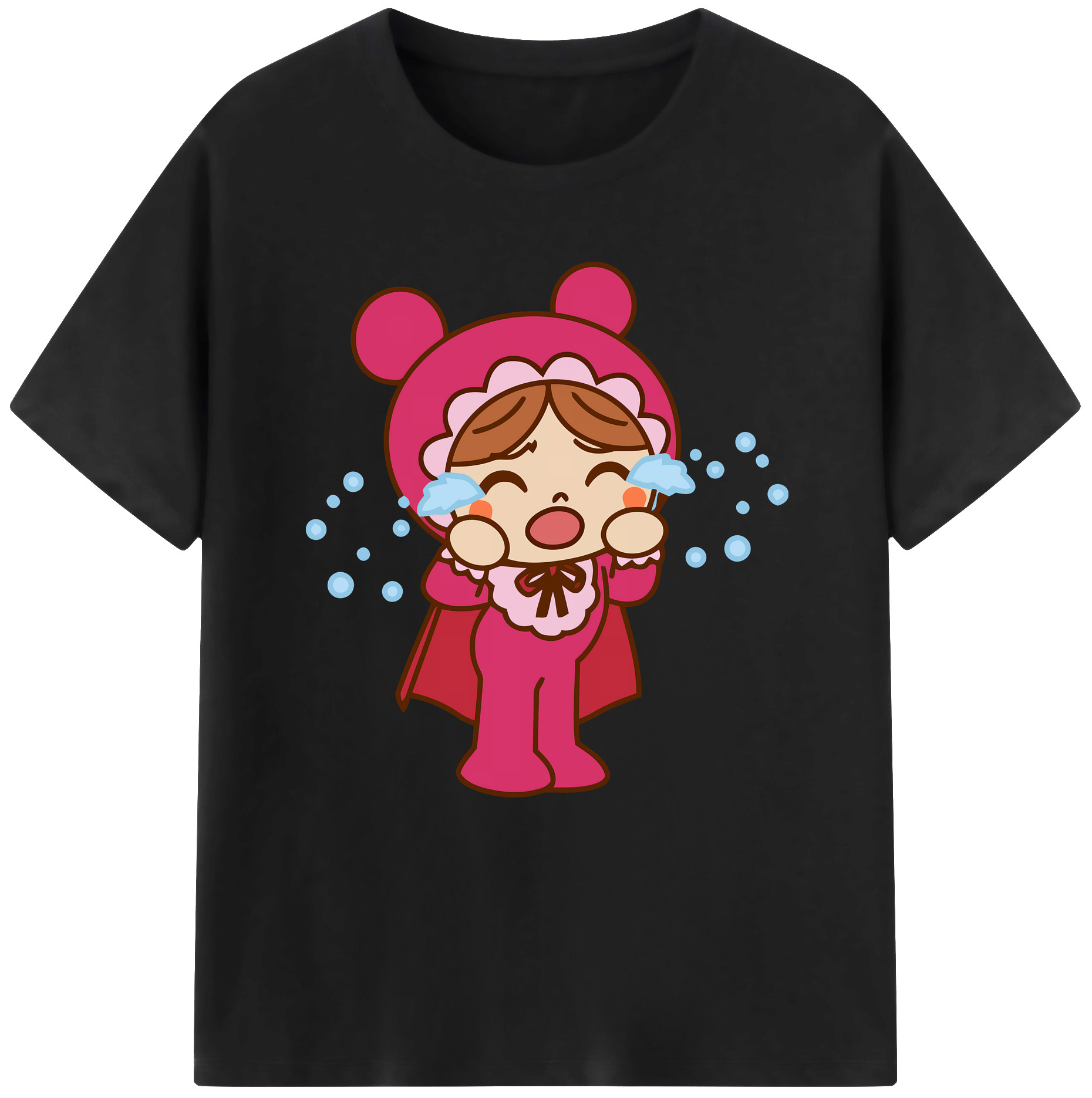 （画像用） アンパンマン Anpanman レディースカジュアルプリントTシャツ（綿100％）