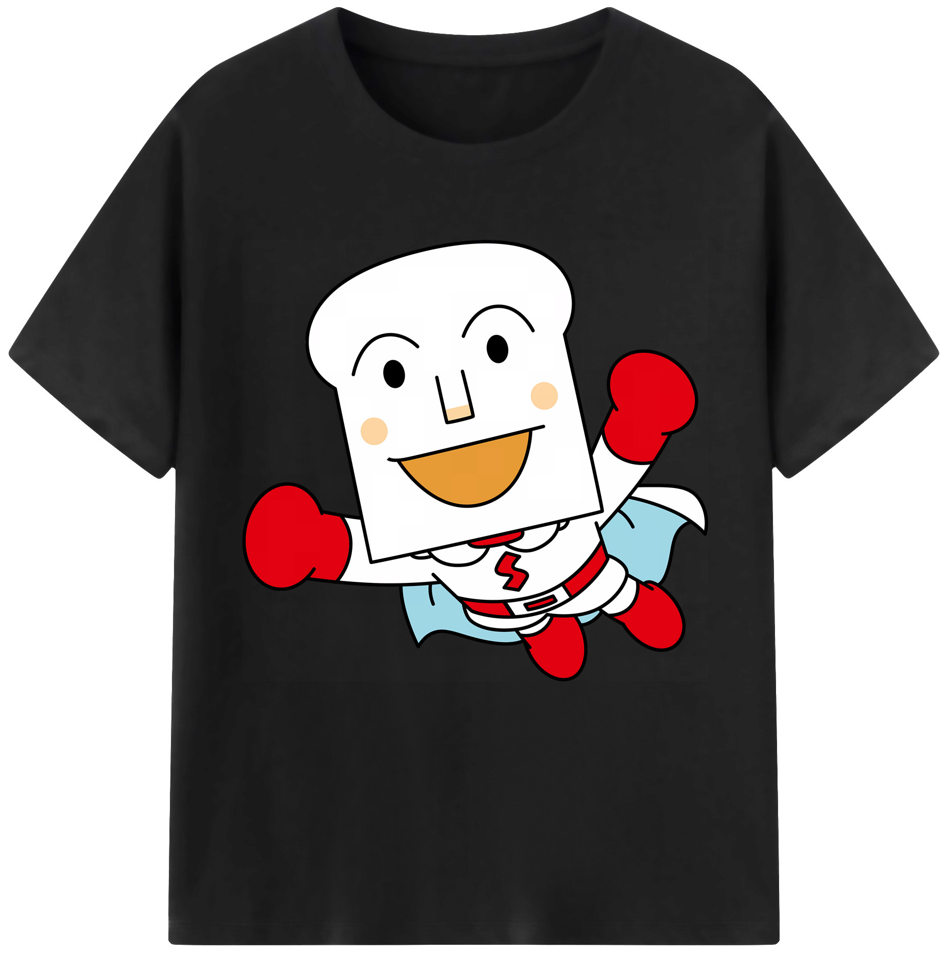 （画像用） アンパンマン Anpanman レディースカジュアルプリントTシャツ（綿100％）