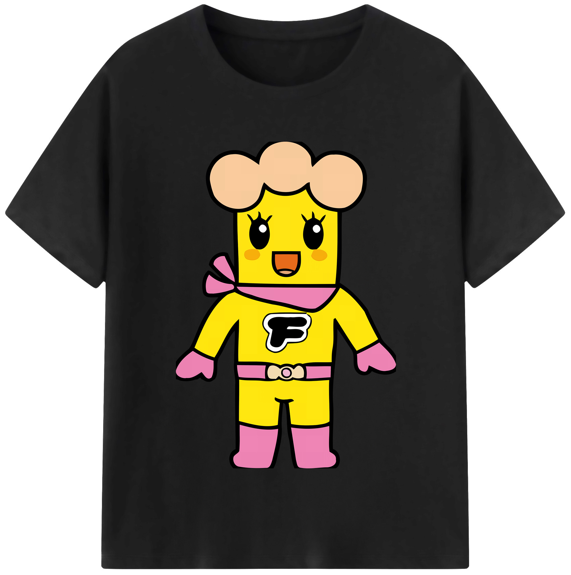 （画像用） アンパンマン Anpanman レディースカジュアルプリントTシャツ（綿100％）