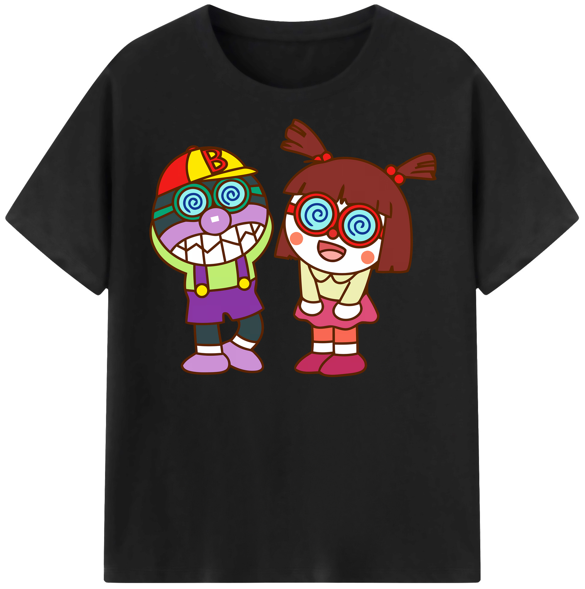（画像用） アンパンマン Anpanman レディースカジュアルプリントTシャツ（綿100％）